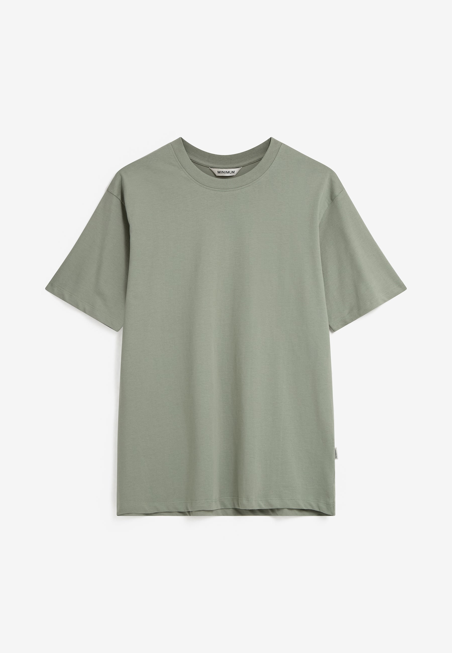 minimum male Aarhus short sleeved t-shirt G029 GOTS Short Sleeved T-shirt 5107 Chinois green