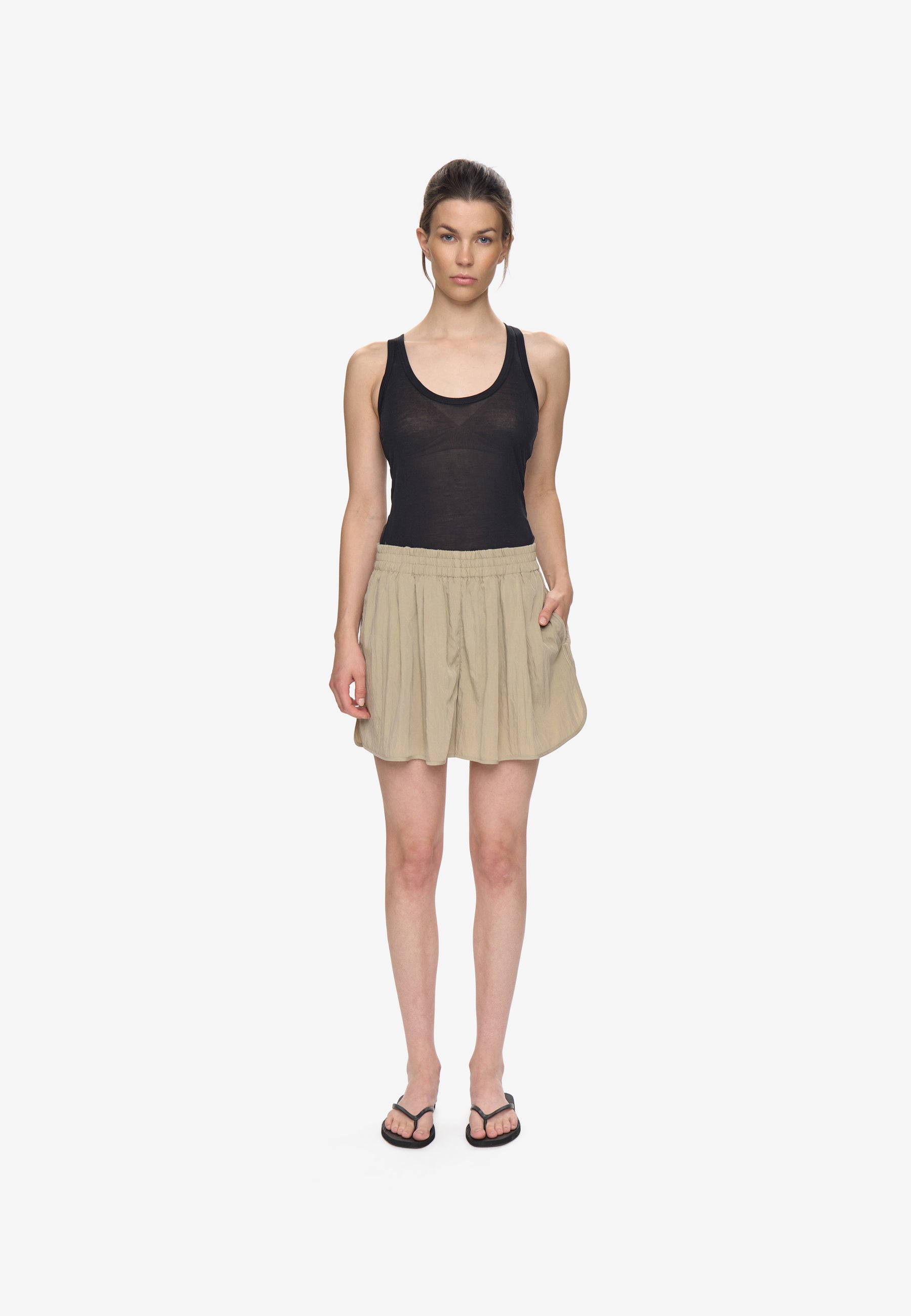 minimum female Aimee mw shorts 4692 Shorts 0518 Gray Green
