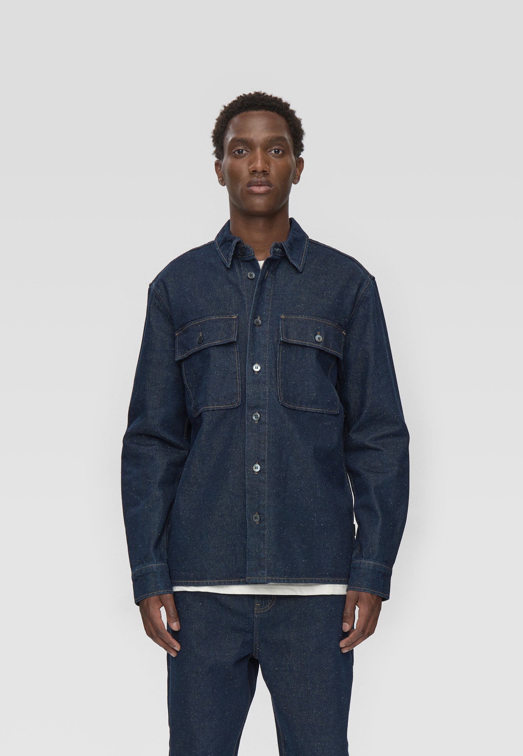 minimum male Albert rlx ls shirt 4574 Long Sleeved Shirt 3922 Sky Captain