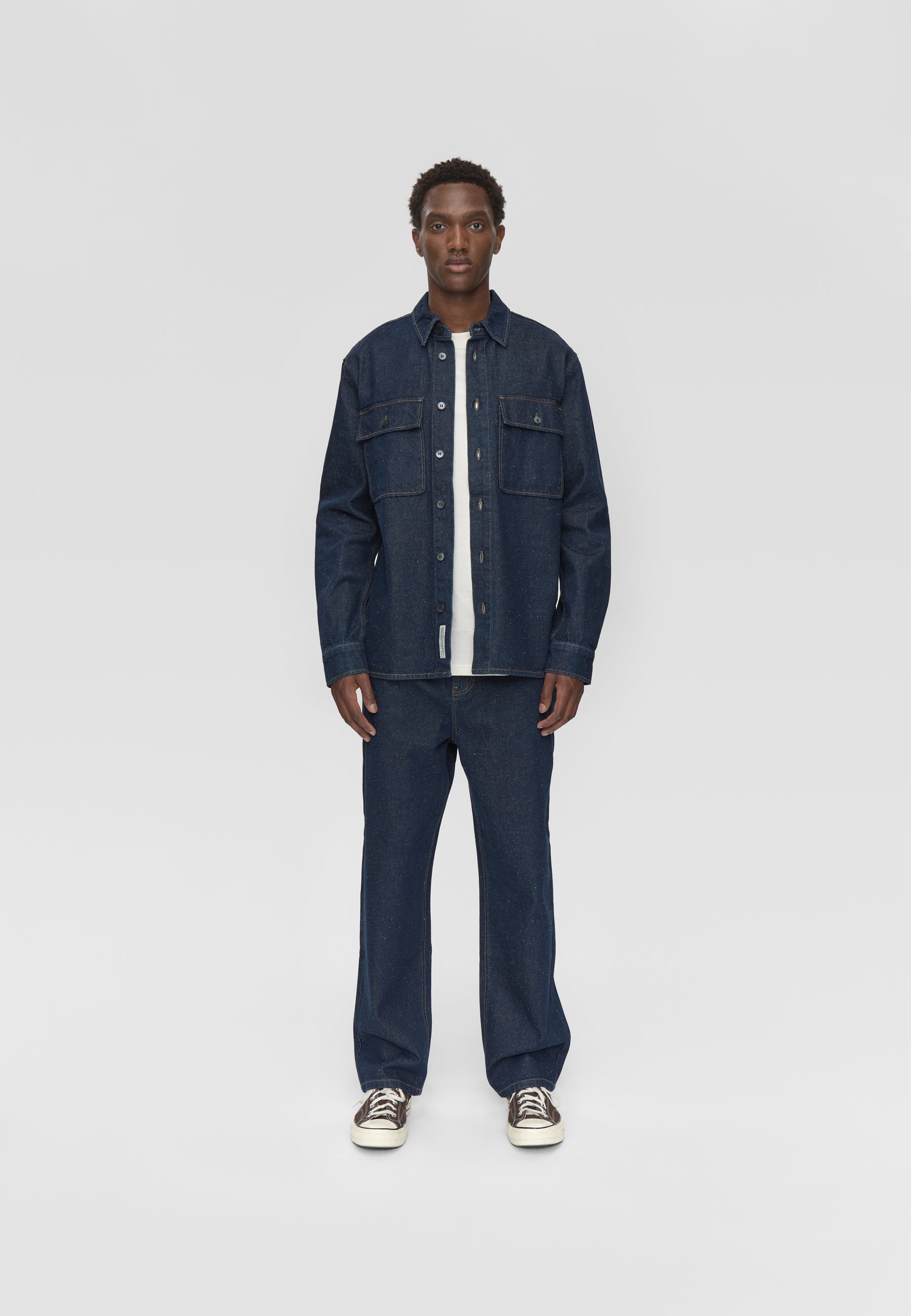 minimum male Albert rlx ls shirt 4574 Long Sleeved Shirt 3922 Sky Captain