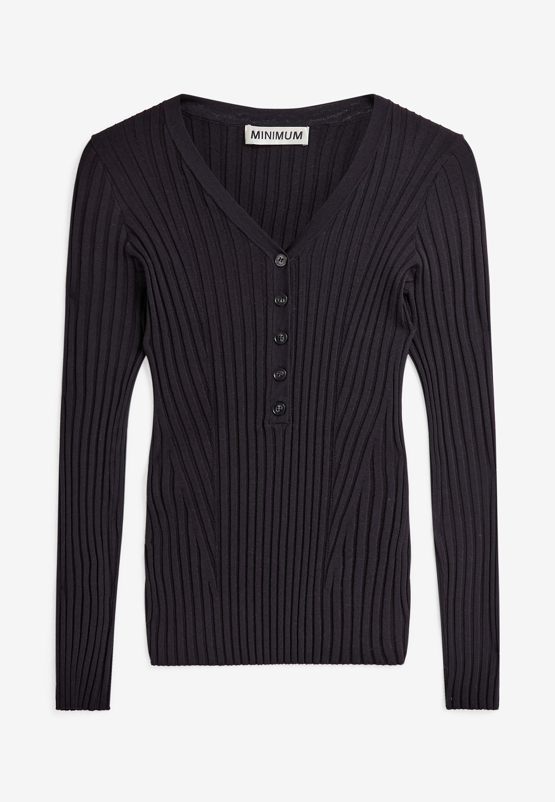 minimum female Annadel v-n jumper 4888 Jumper 999 Black