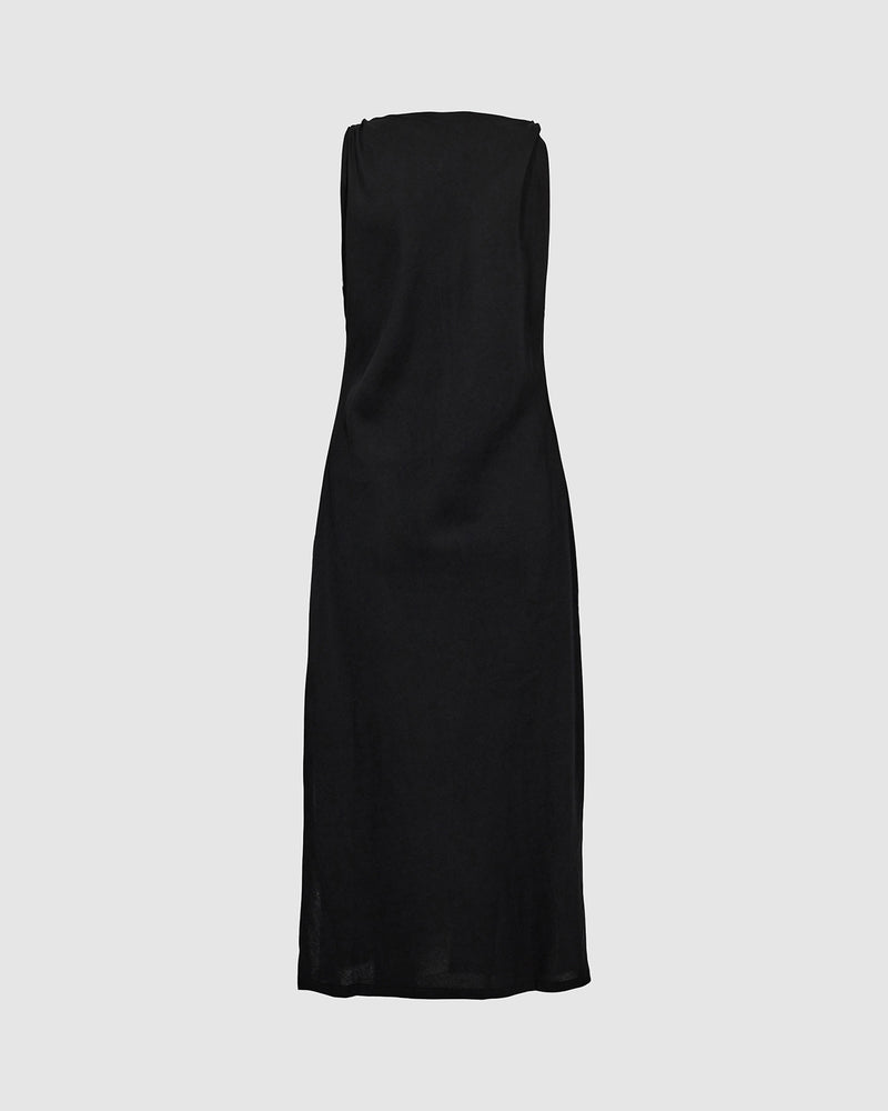 minimum female Arias 3069 Dress Midi Dress 999 Black