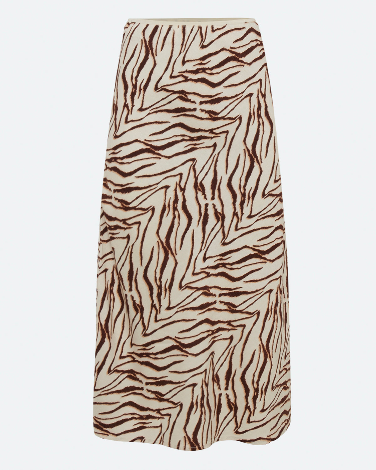 minimum female Beryls linen blend midi skirt 4263 Midi Skirt 1235 Sandstorm