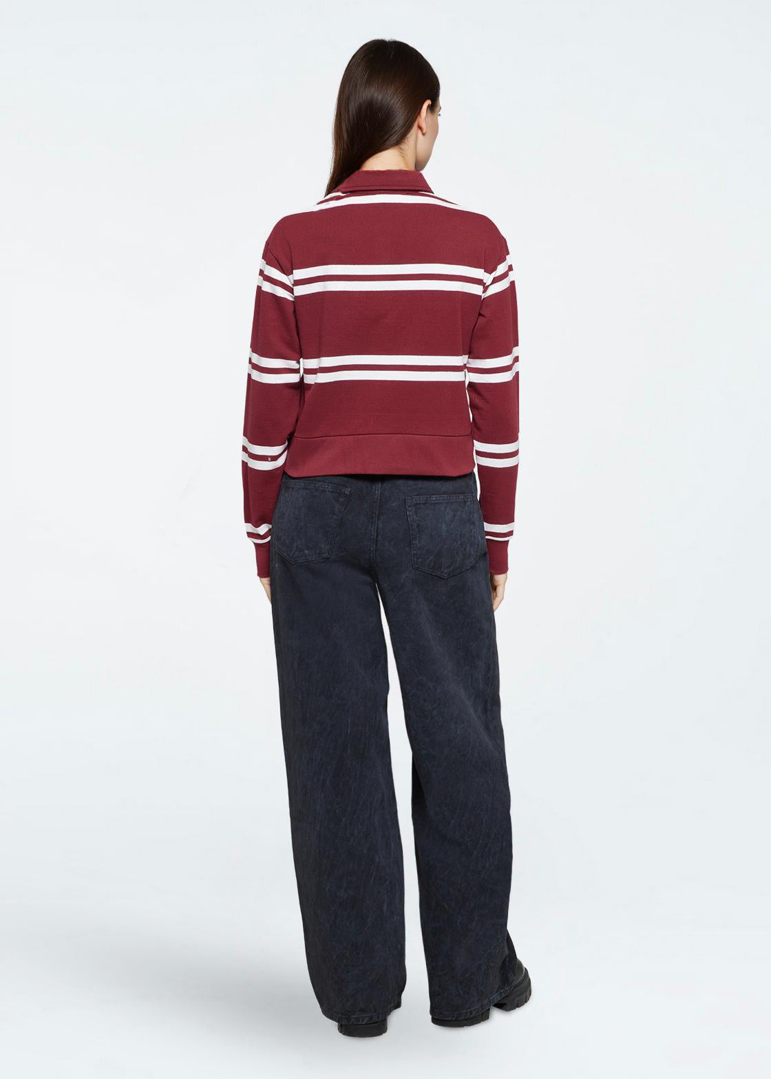 minimum female Bianca polo 4453 GOTS Polo 1534 Merlot