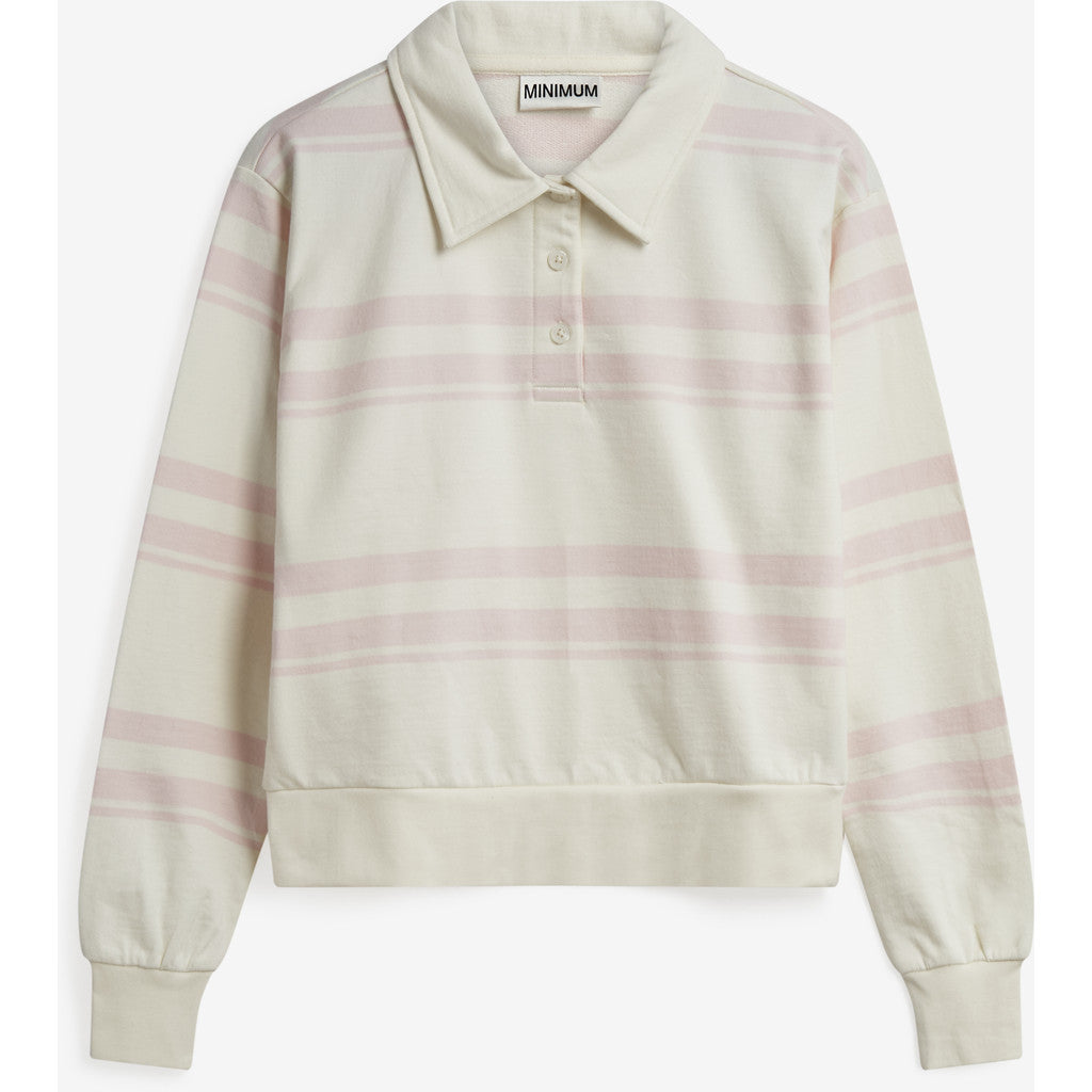 minimum female Bianca polo 4605 GOTS Polo 2904 Primrose pink