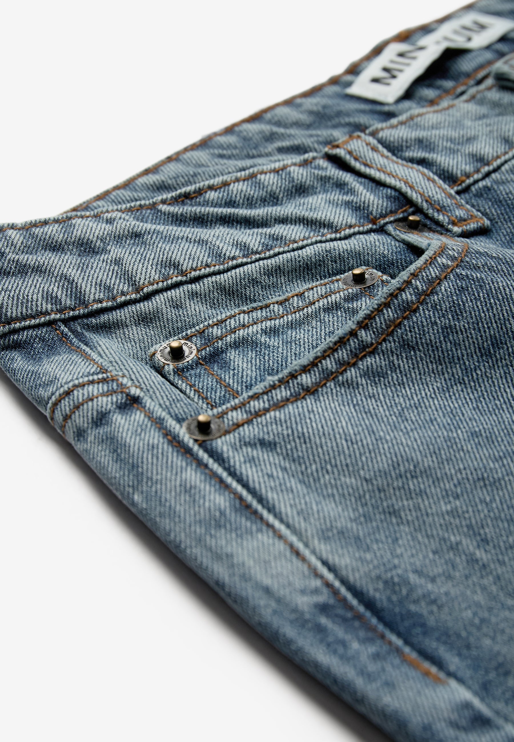 minimum female Britney jeans 4703 Straight Jeans 1002 Medium Blue