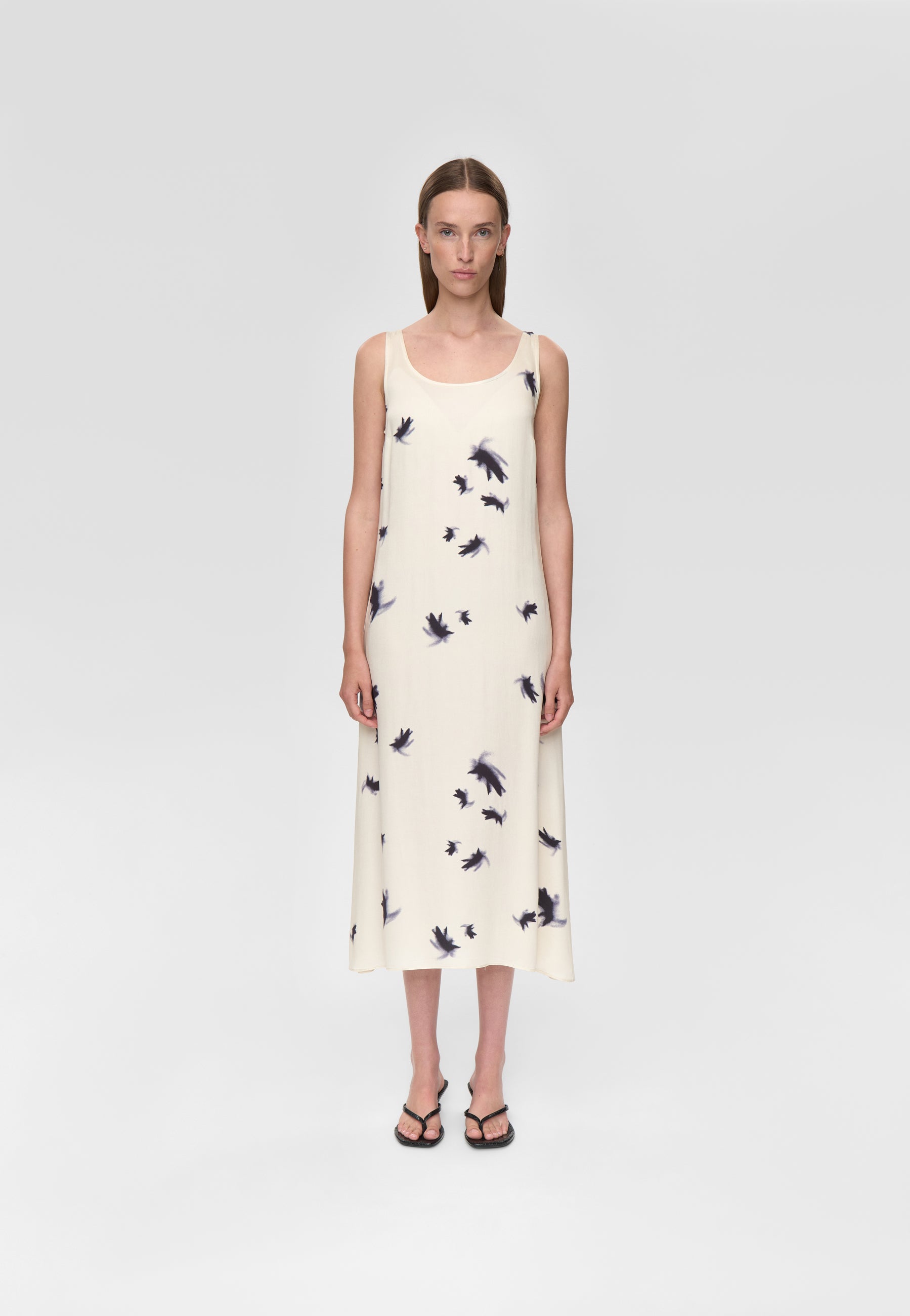 minimum female Cilla dress 4651 Midi Dress 0608 Coco Milk