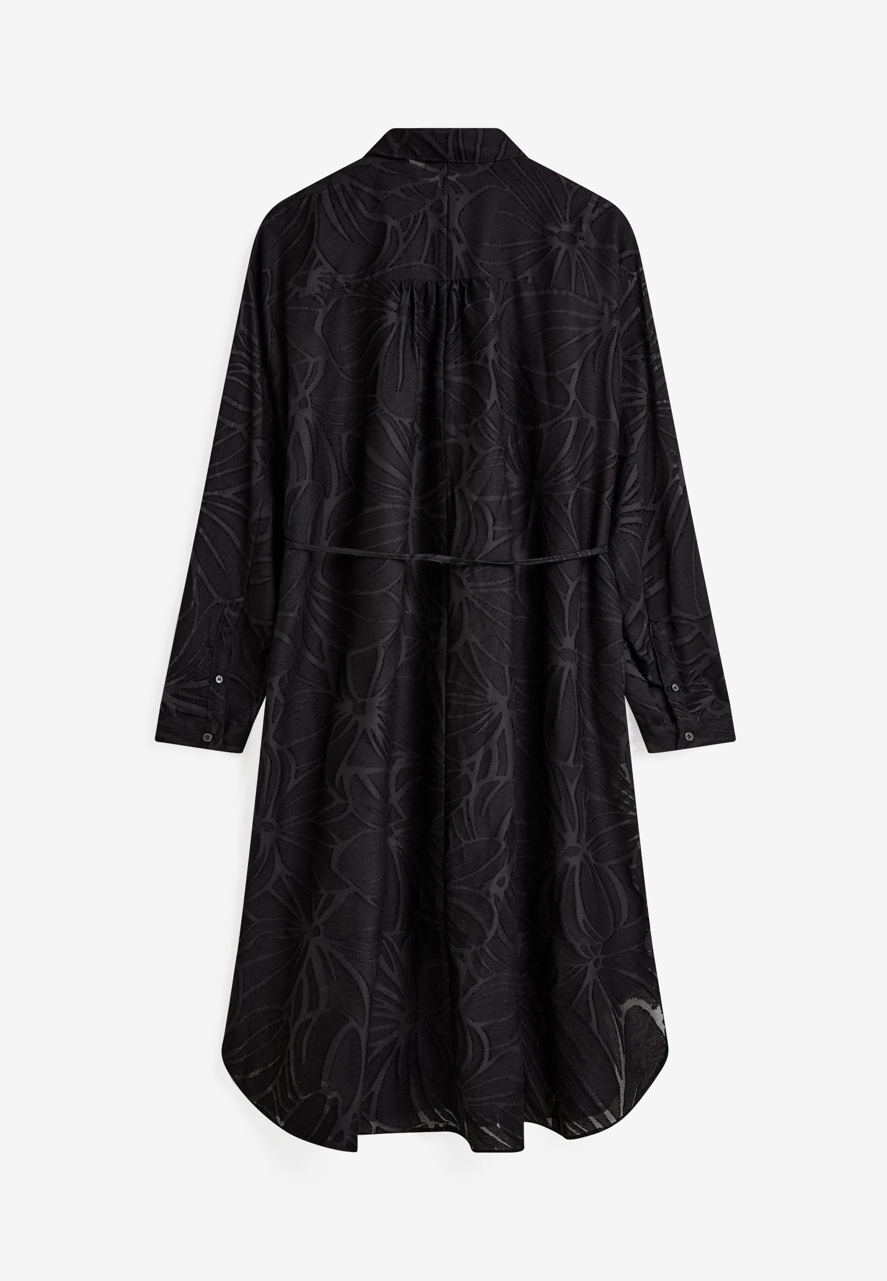 minimum female Clemency ls shirt dress 4763 Midi Dress 999 Black