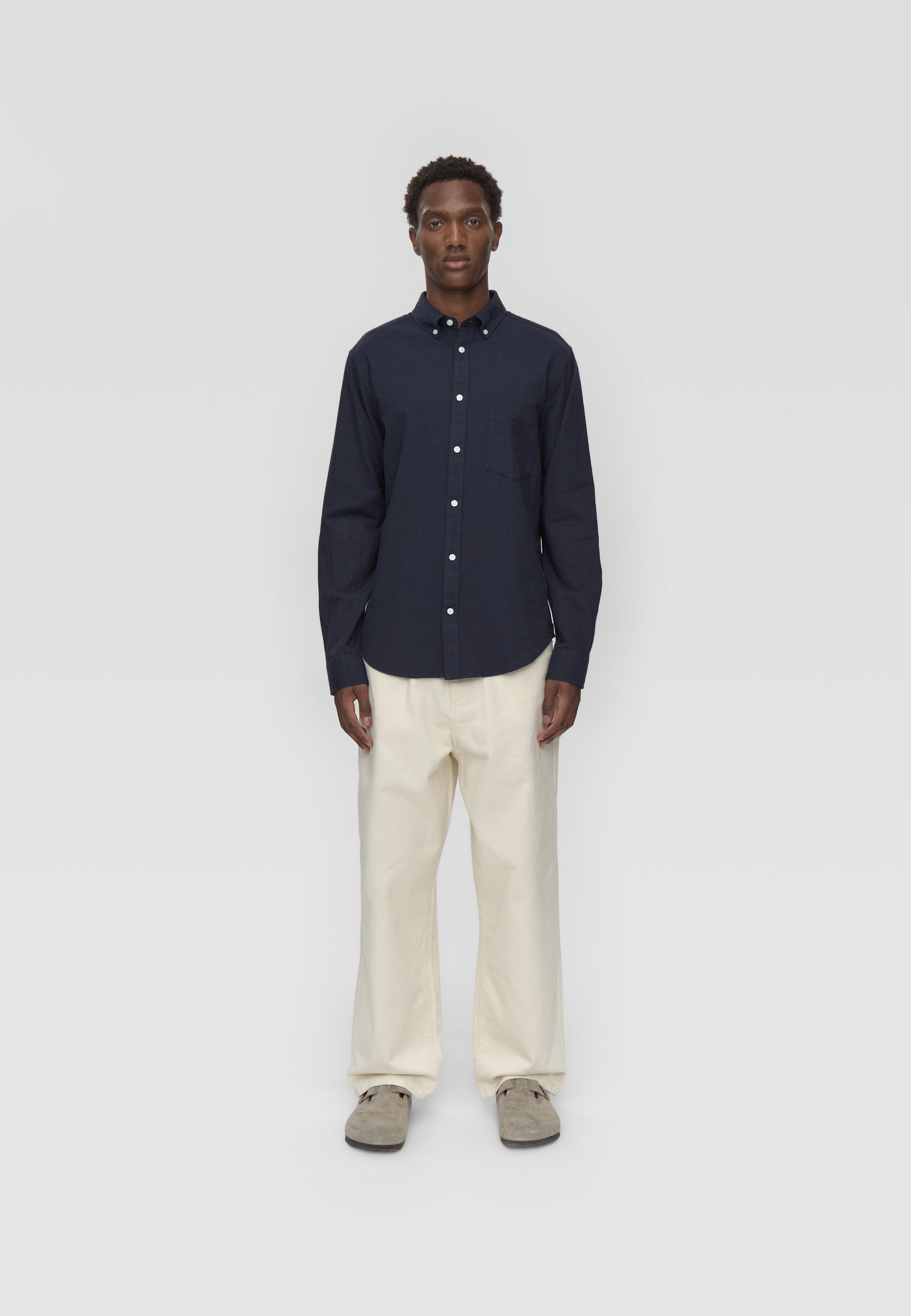 Colt reg shirt 0063 Long Sleeved Shirt - 3922 Sky Captain