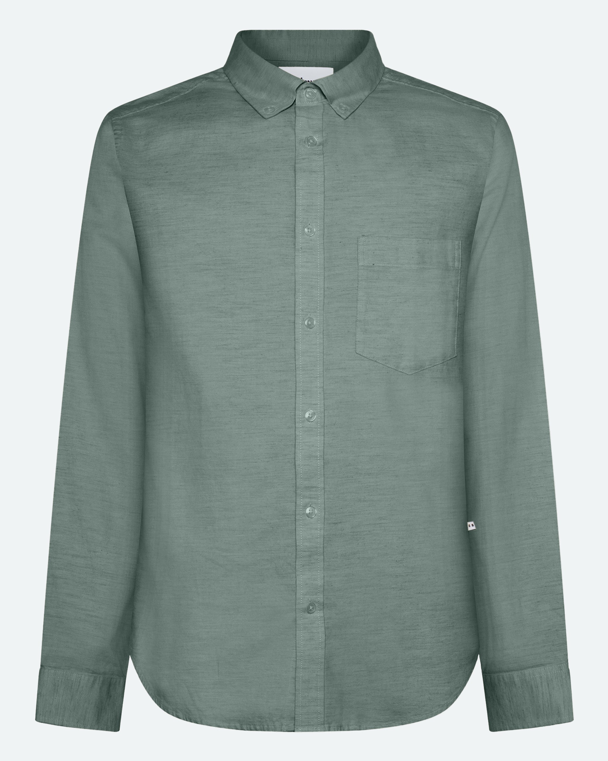 minimum male Colt long sleeved reg shirt 0063 Long Sleeved Shirt 5107 Chinois green