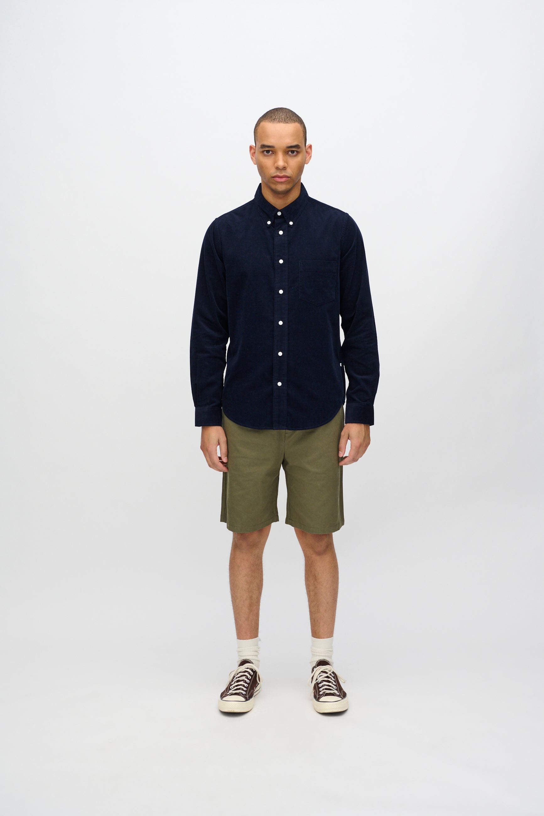 minimum male Colt long sleeved shirt 3758 Long Sleeved Shirt 687 Navy Blazer