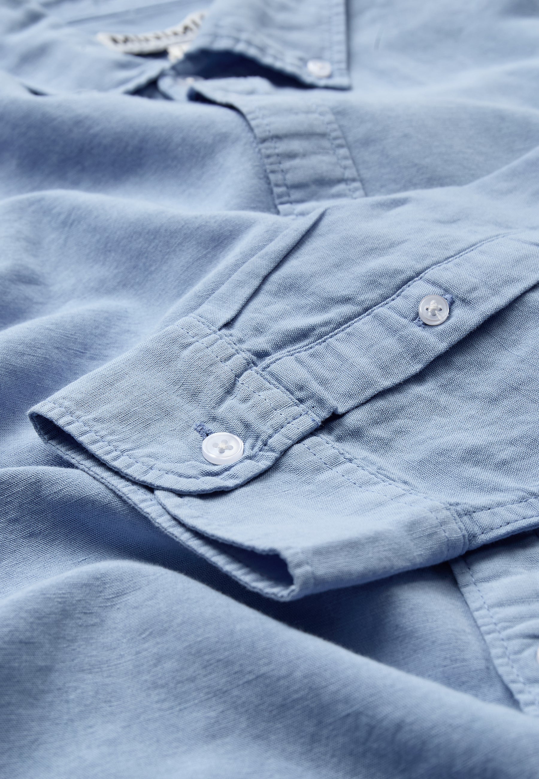 minimum male Colt reg ls shirt 4576 Long Sleeved Shirt 4115 Cashmere Blue