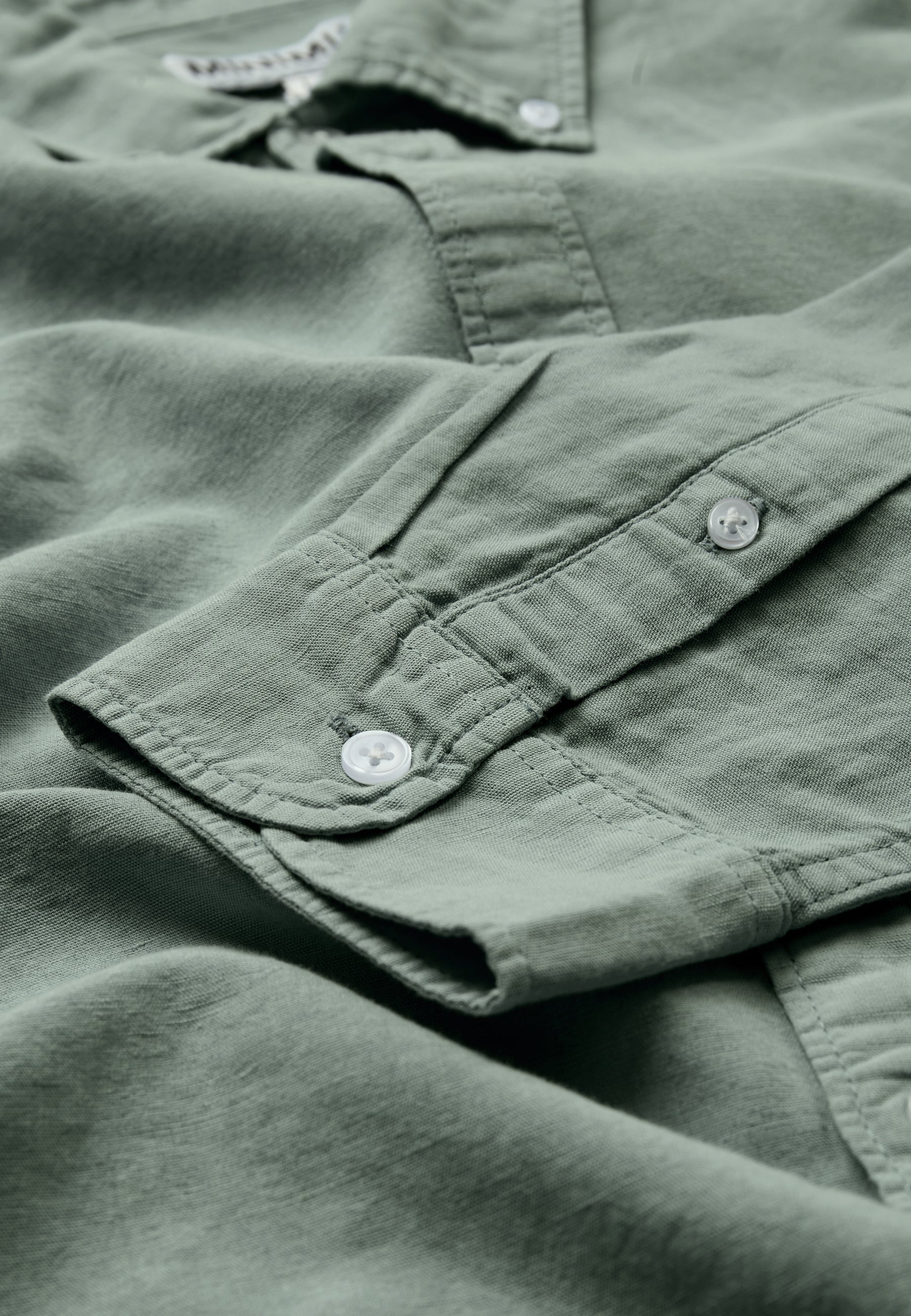 minimum male Colt reg ls shirt 4576 Long Sleeved Shirt 5107 Chinois green