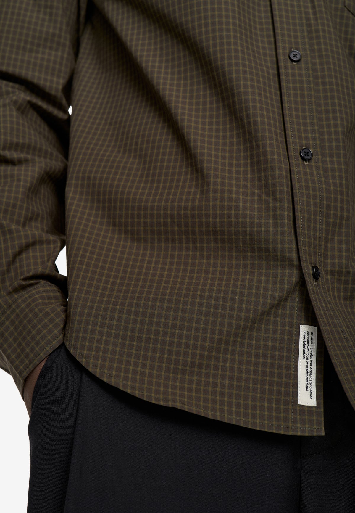 minimum male Colt reg ls shirt 4802 Long Sleeved Shirt 0812 Turkish Coffee