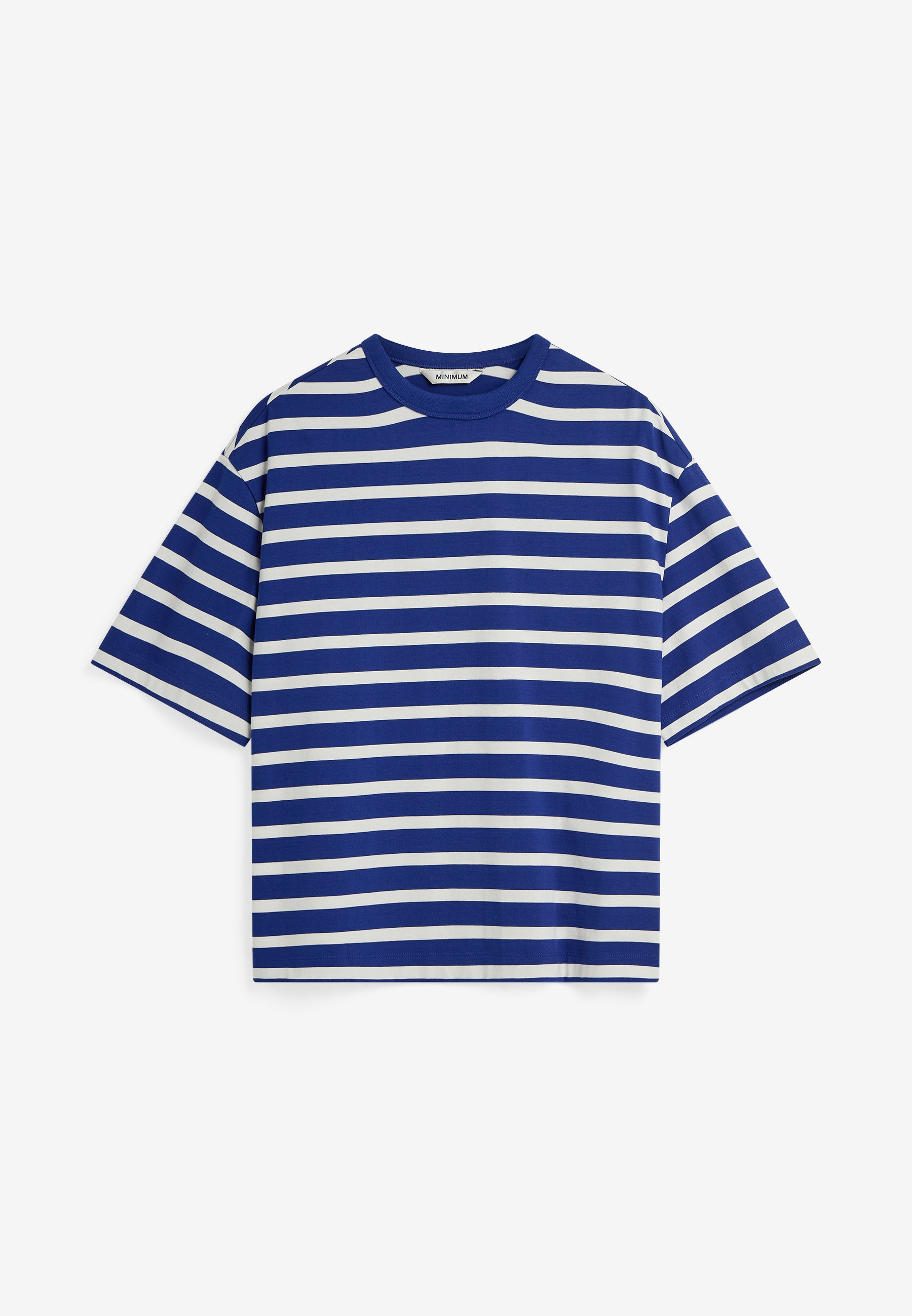 minimum male Dorian bxy YD stp ss tee G4876 Short Sleeved T-shirt 3864 Mazarine Blue