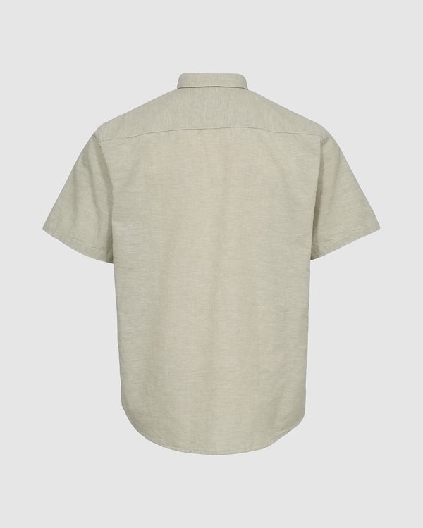 minimum male Eric 9802 Shirt Short Sleeved Shirt 0213 Tea