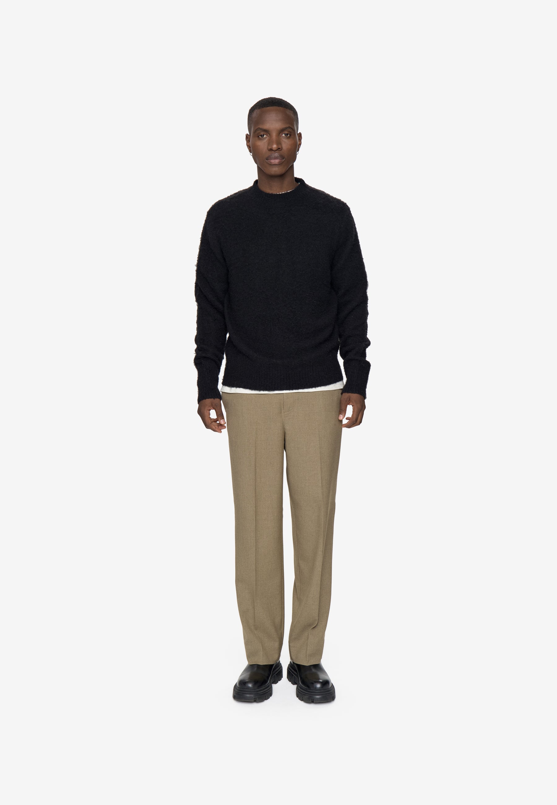 minimum male Fraser Jumper 4491 Jumper 999 Black