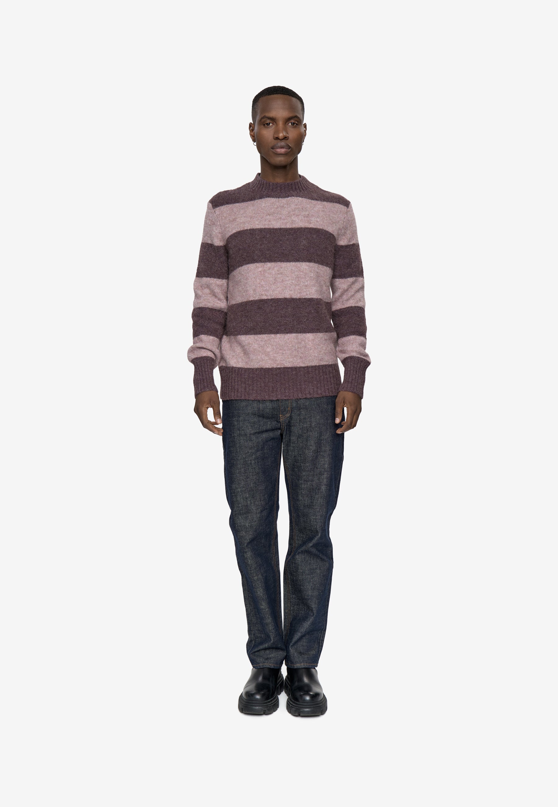 minimum male Fraser jumper 4795 Jumper 1409 Peppercorn