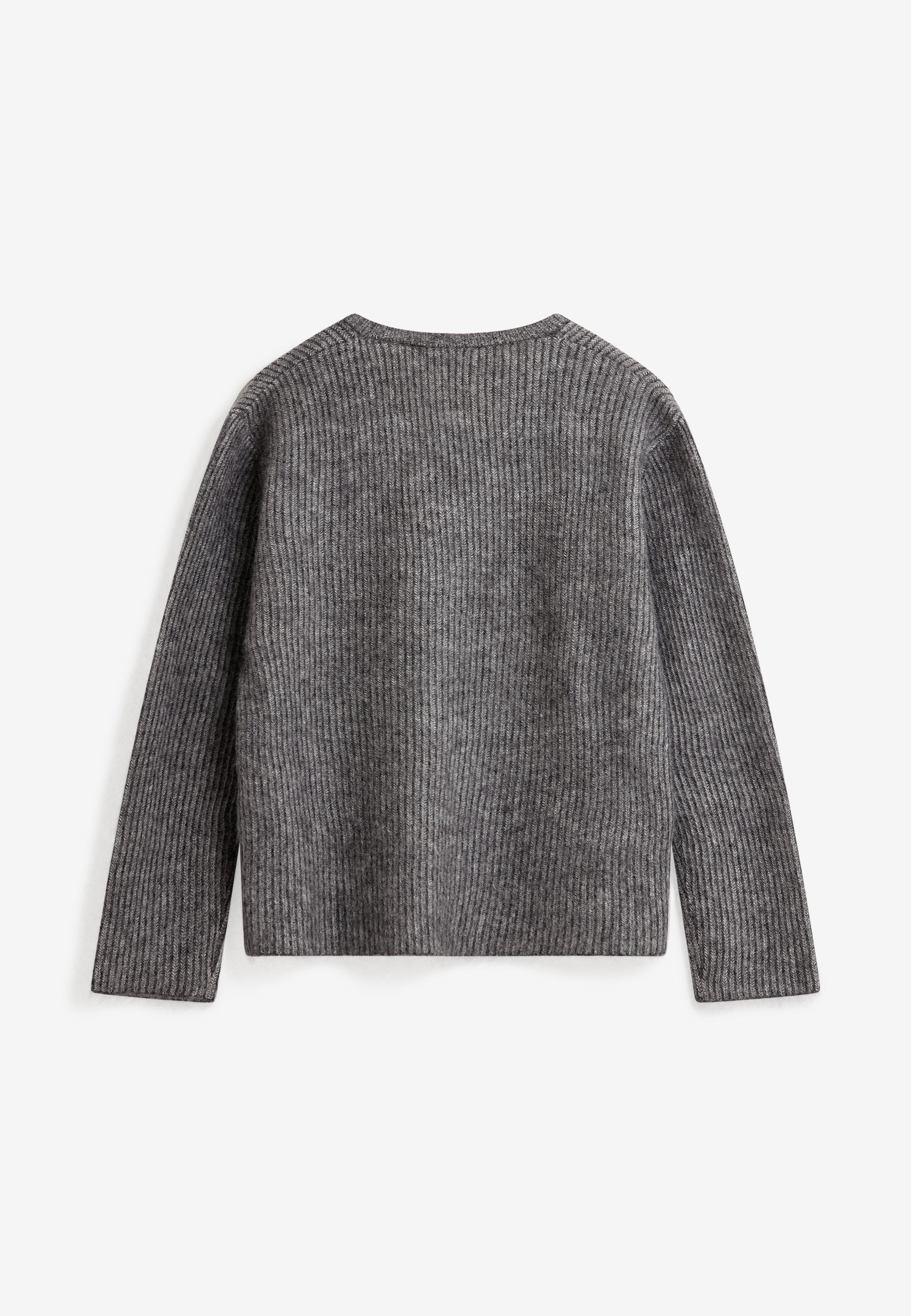 minimum female Gina v-n jumper 4465 Jumper 980M Dark Grey Melange