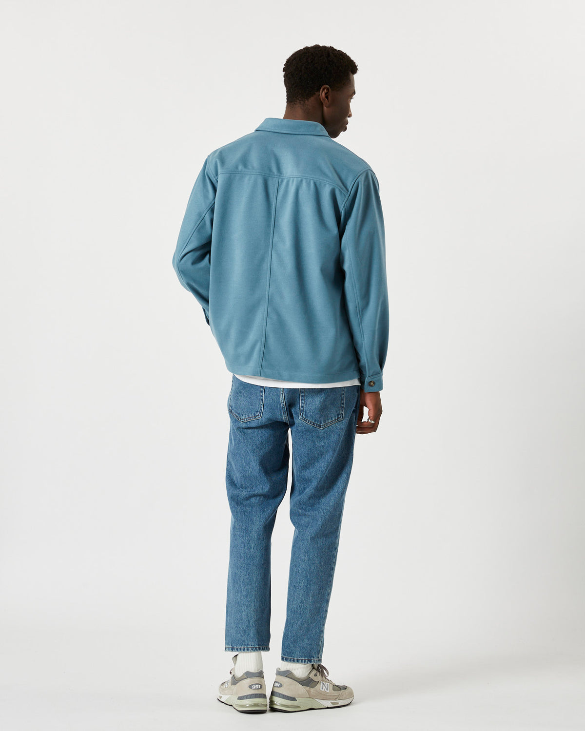minimum male Harman 9241 Overshirt 4023M Blue Heaven Melange