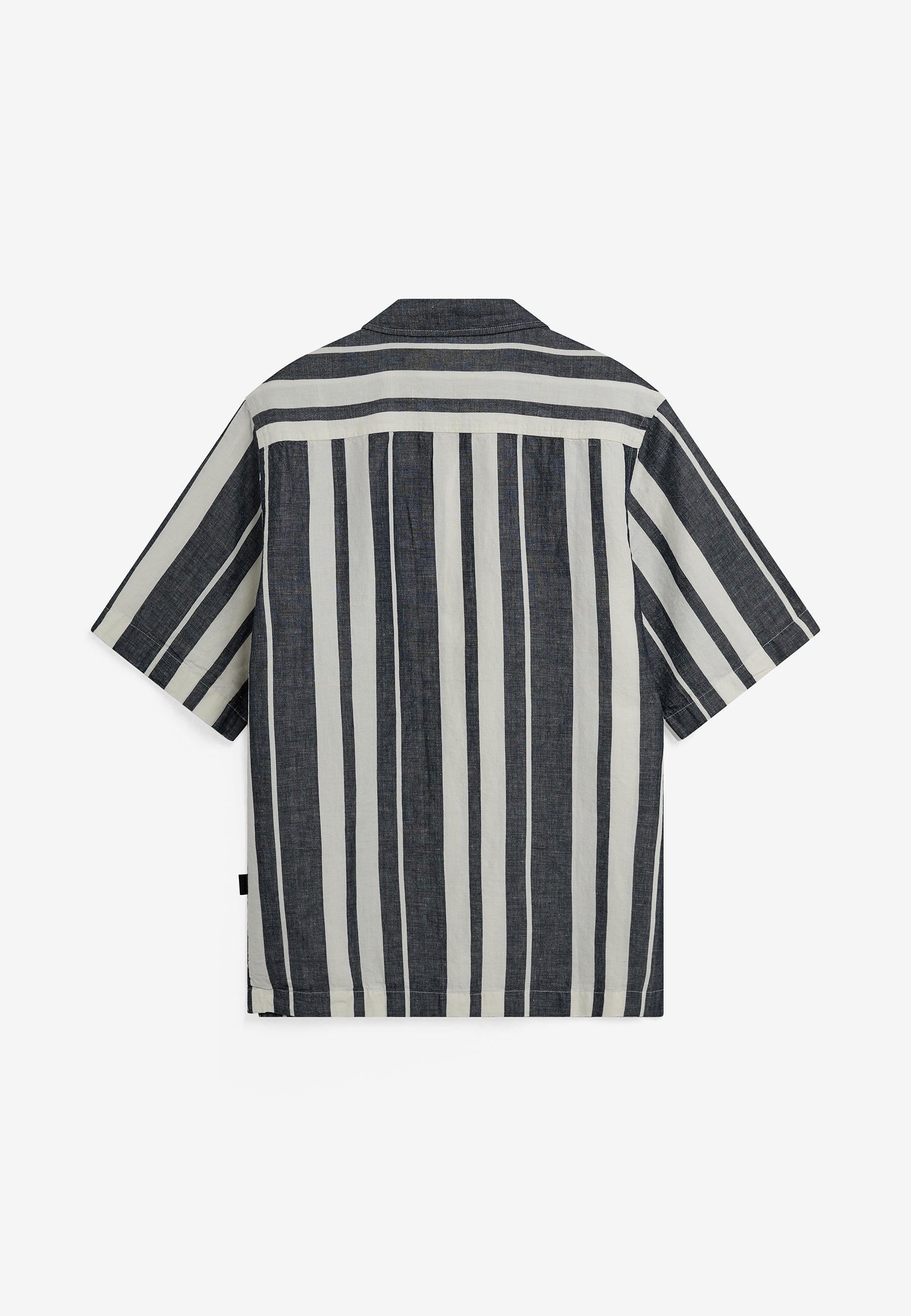 minimum male Hayden reg ss striped shirt 4577 Short Sleeved Shirt 3922 Sky Captain