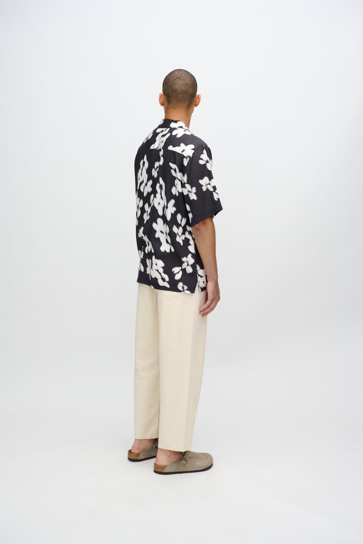 minimum male Hayden relaxed short sleeved shirt 4230 Short Sleeved Shirt 999 Black
