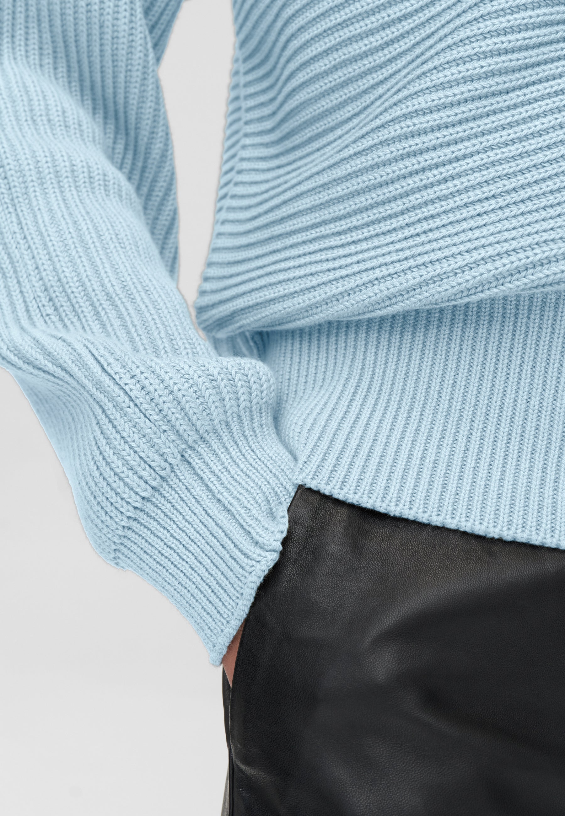 minimum female Jianna cardigan G035 GOTS Cardigan 4115 Cashmere Blue