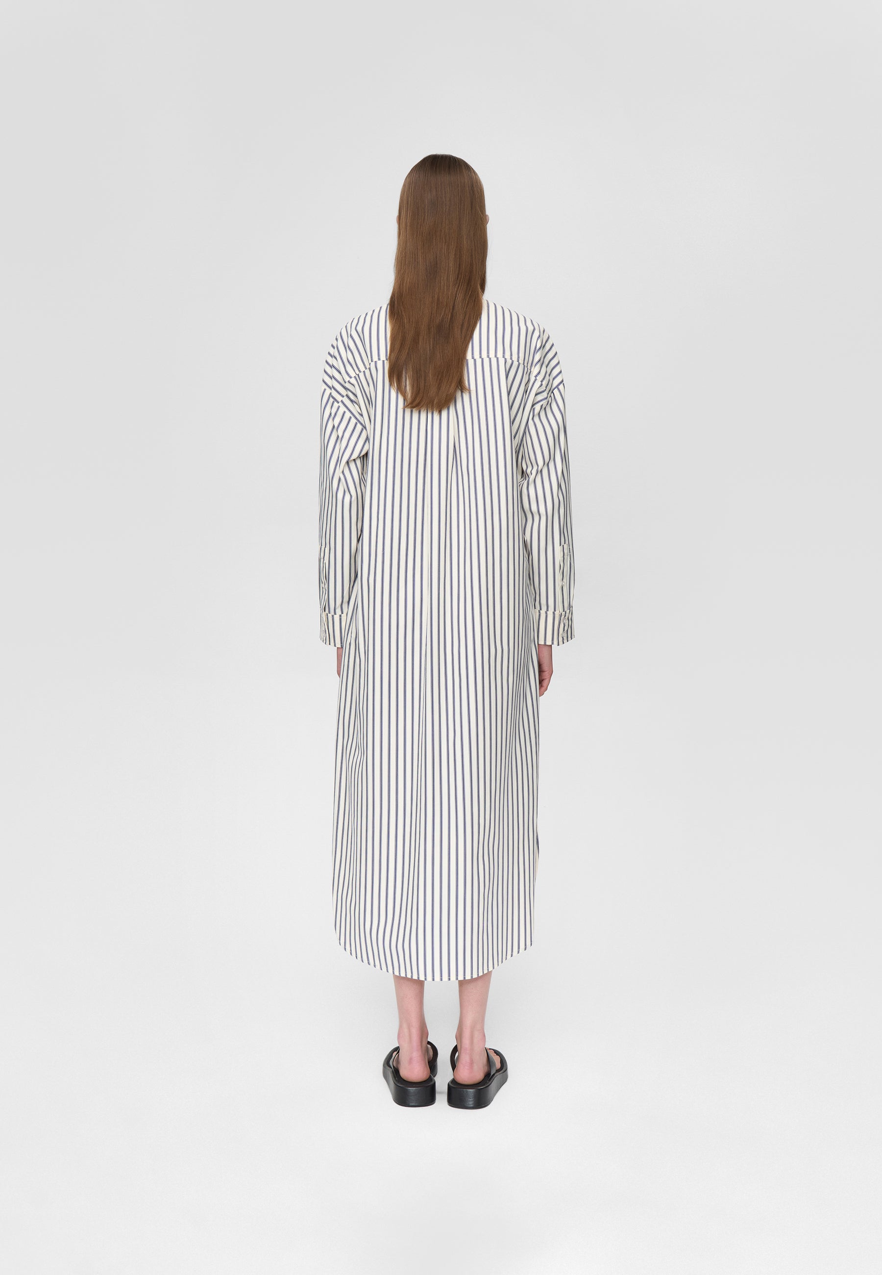 minimum female June shirt dress 4566 Midi Dress 3922 Sky Captain