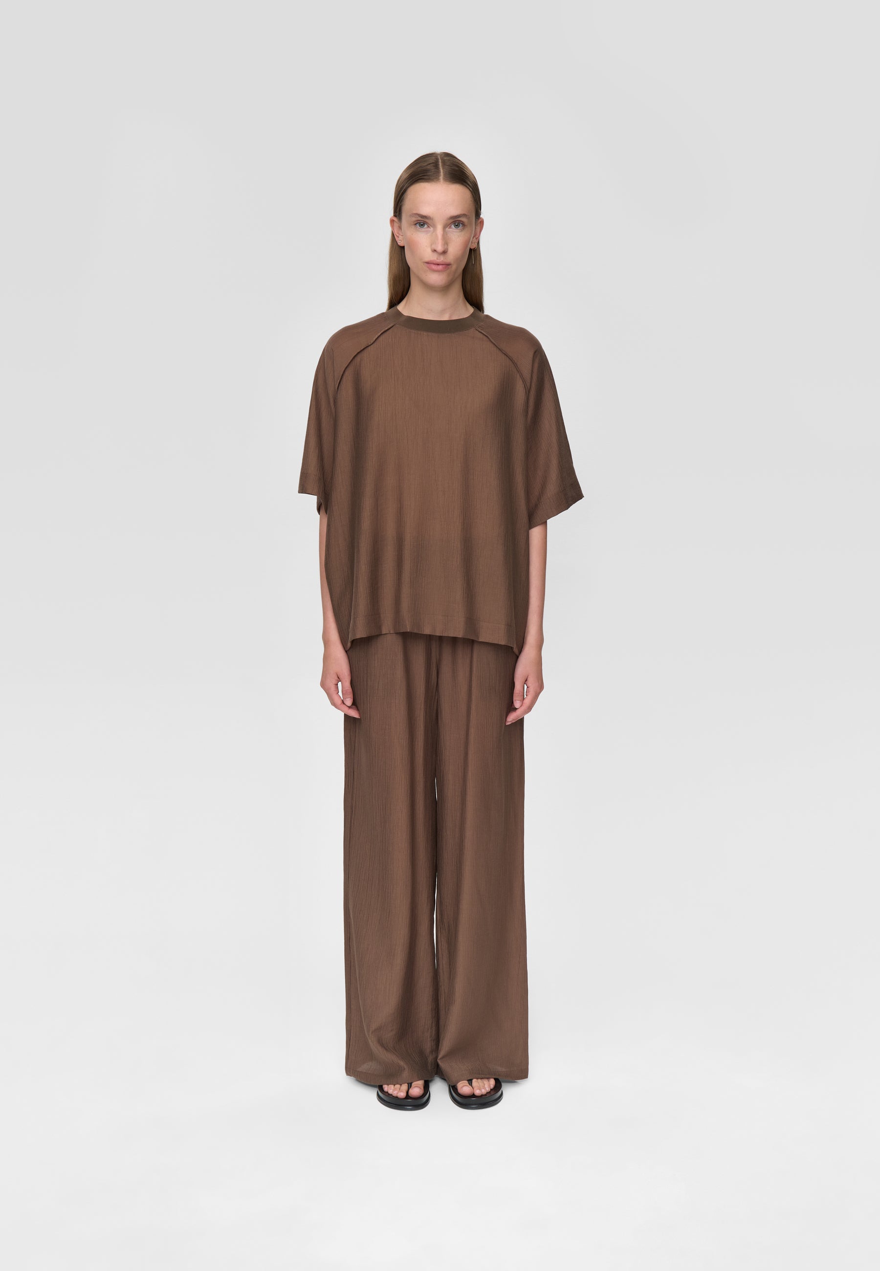 minimum female Kaia ss blouse 4587 Short Sleeved Blouse 0909 Fossil