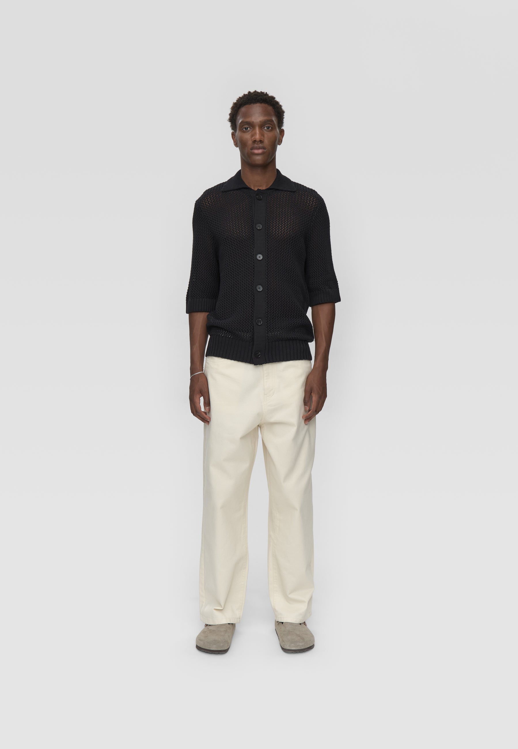 minimum male Kairo reg ss shirt 4550 Polo 999 Black