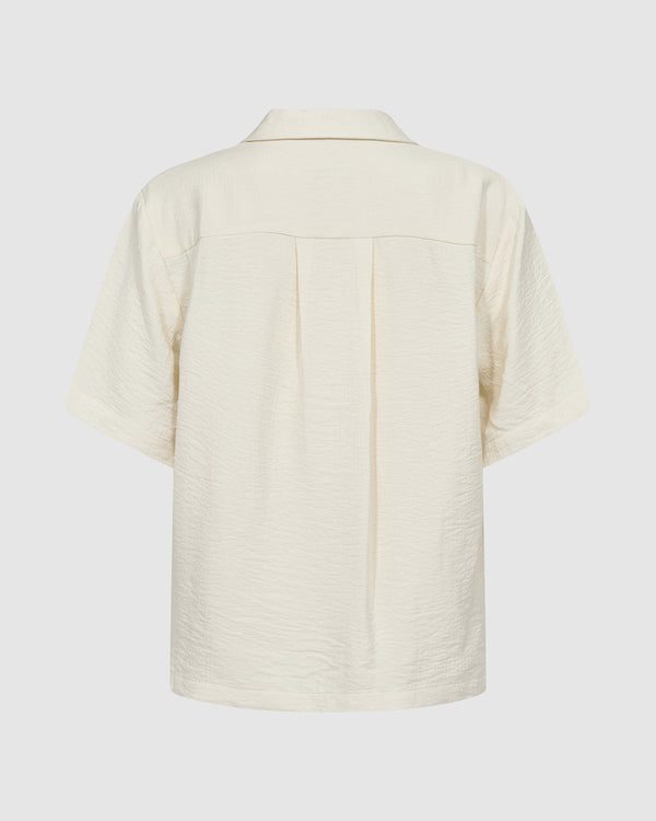 minimum female Karenlouise 3077 Shirt Short Sleeved Shirt 0608 Coco Milk