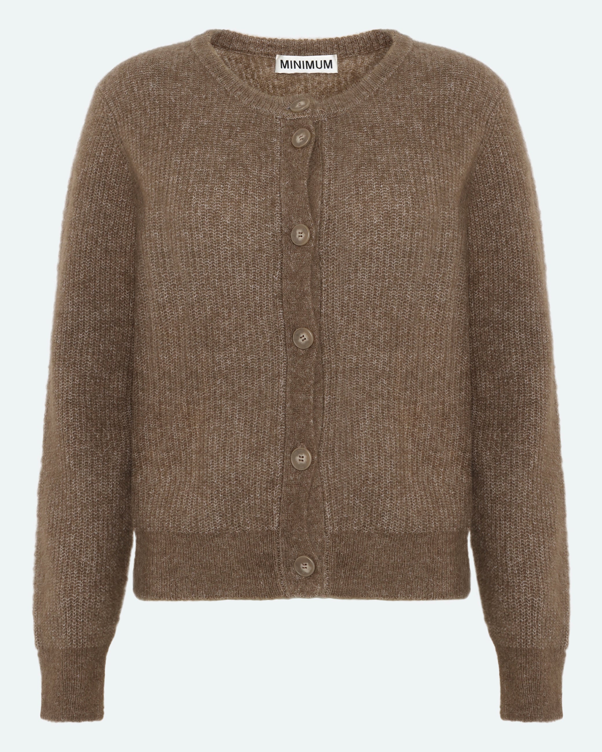 minimum female Kora cardigan 9965 Cardigan 1815 Shitake