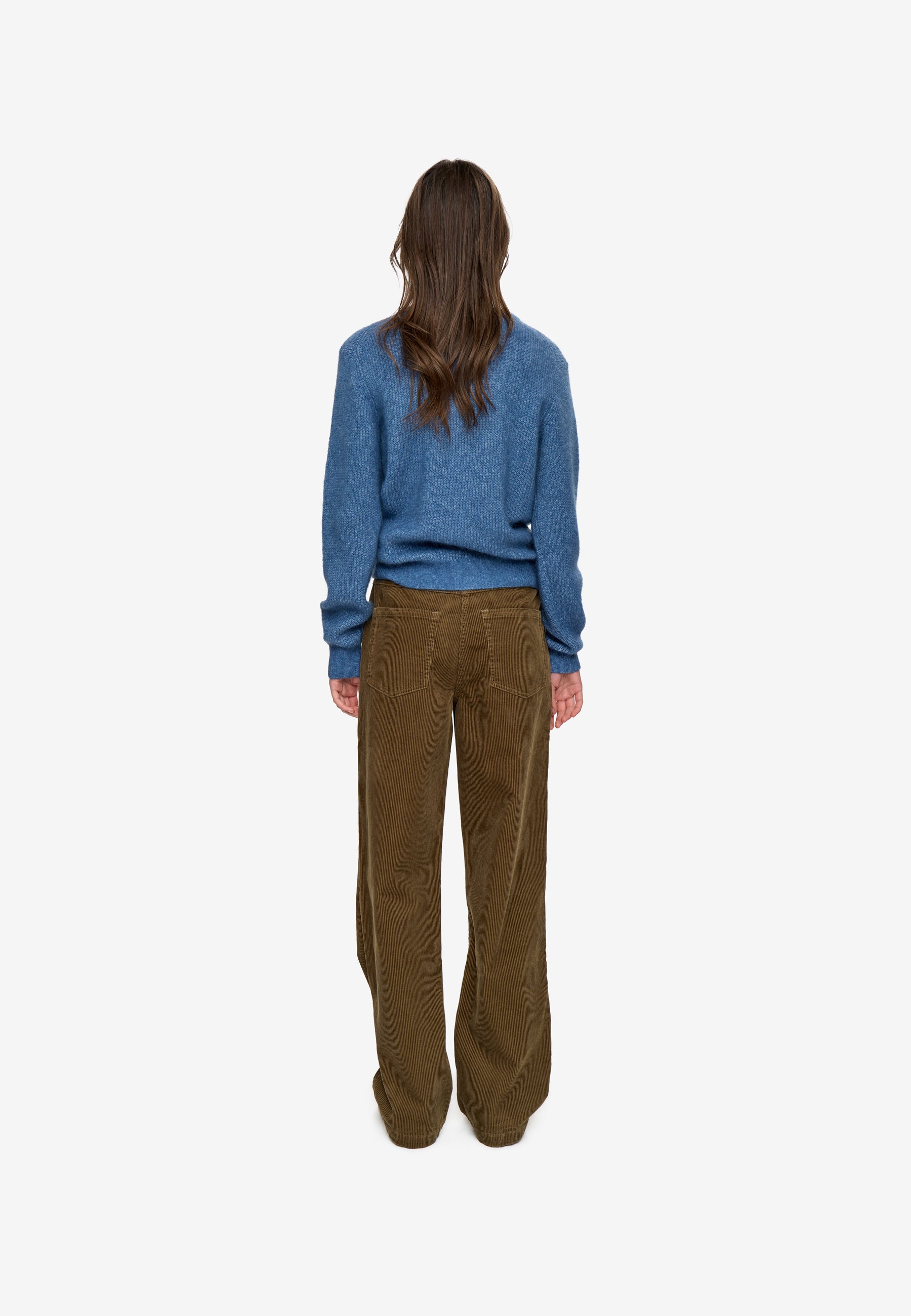 minimum female Kora cardigan 9965 Cardigan 3929 Blue Horizon