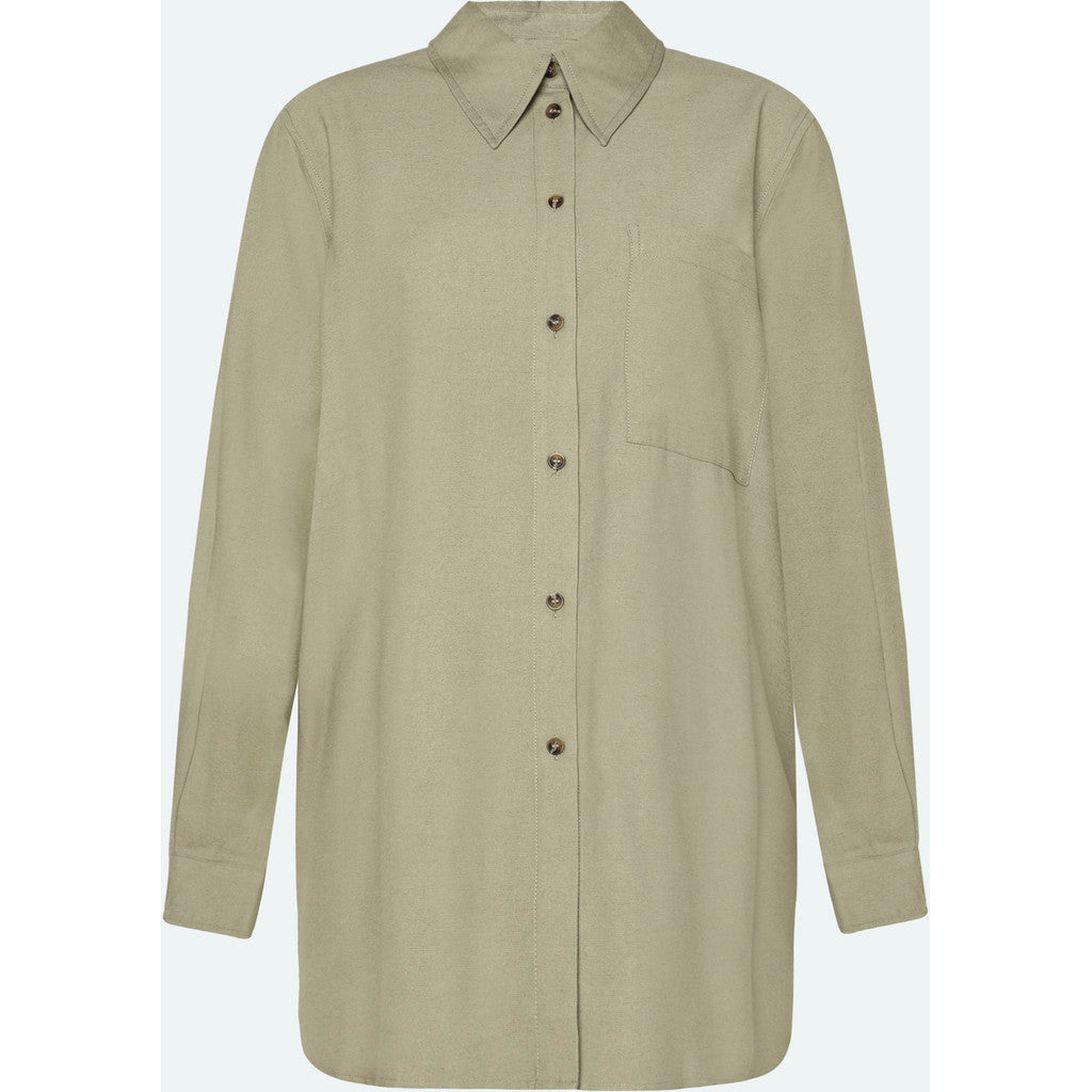 minimum female Layne shirt 4429 Long Sleeved Shirt 0513 Eucalyptus