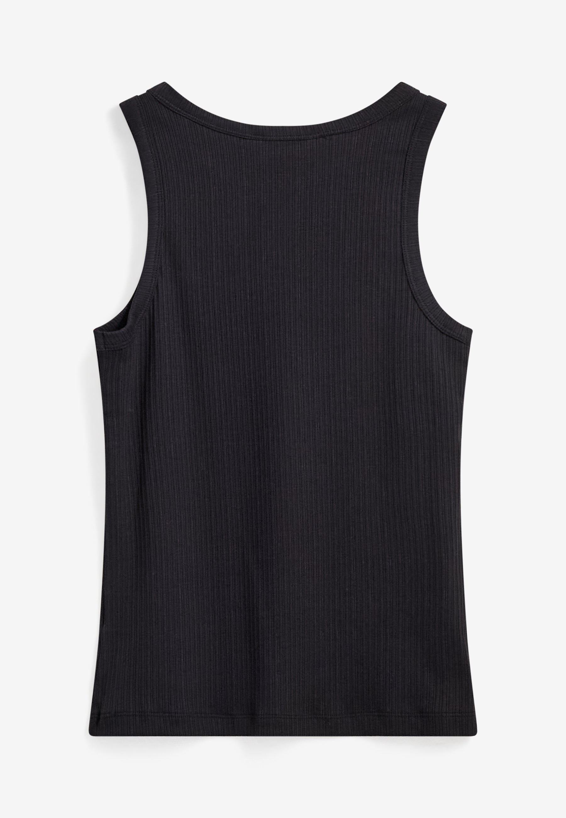 minimum female Lila tank top 4226 GOTS Gilet 999 Black