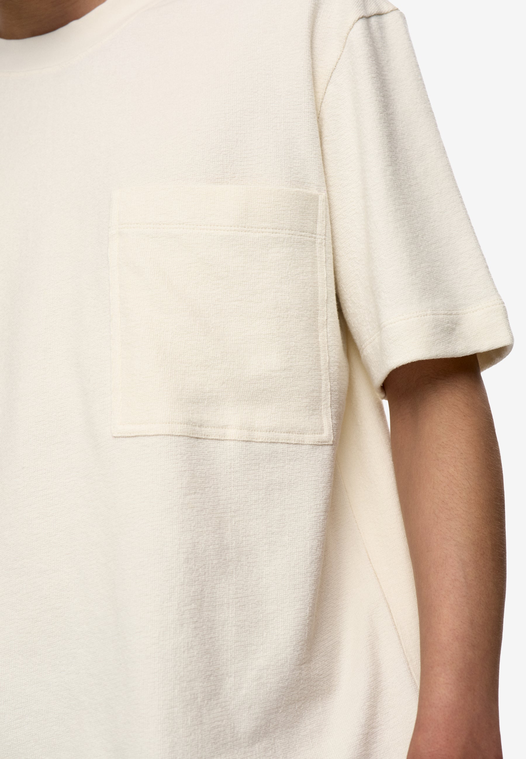 minimum male Lono rlx ss pocket tee G4561 Short Sleeved T-shirt 0608 Coco Milk