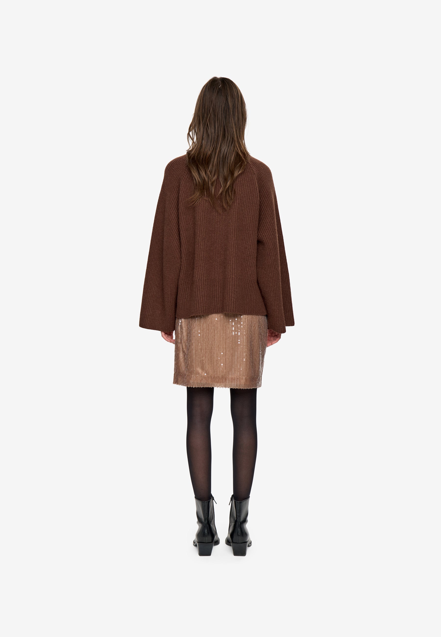 minimum female Loraine jumper 4446 Jumper 1215 Shaved Chocolate