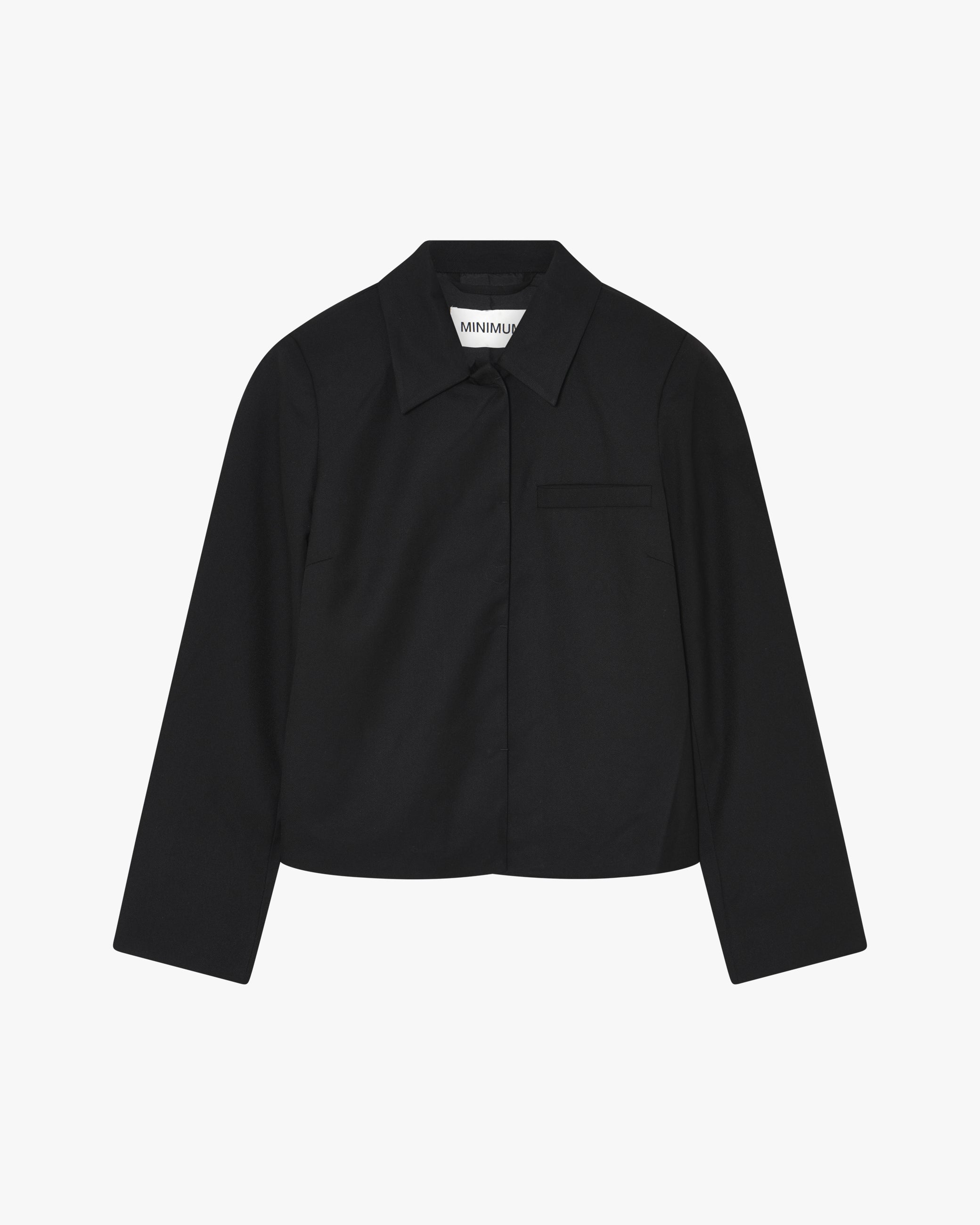 minimum female Luciana jacket 4527 Lightweight Jacket 999 Black