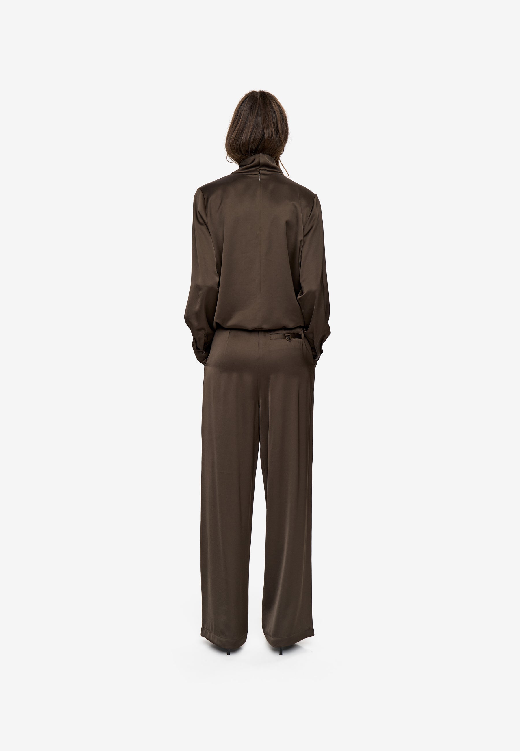 minimum female Lunay pants 4482 Casual Pants 0812 Turkish Coffee