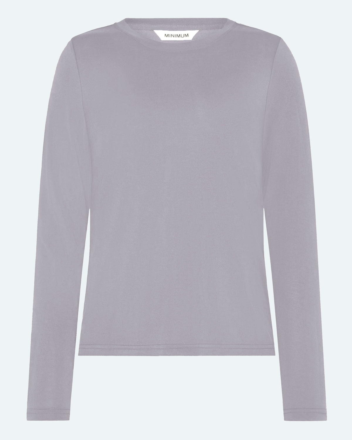 minimum female Margot Tee 0281 Long Sleeved T-shirt 3904 Evening Haze