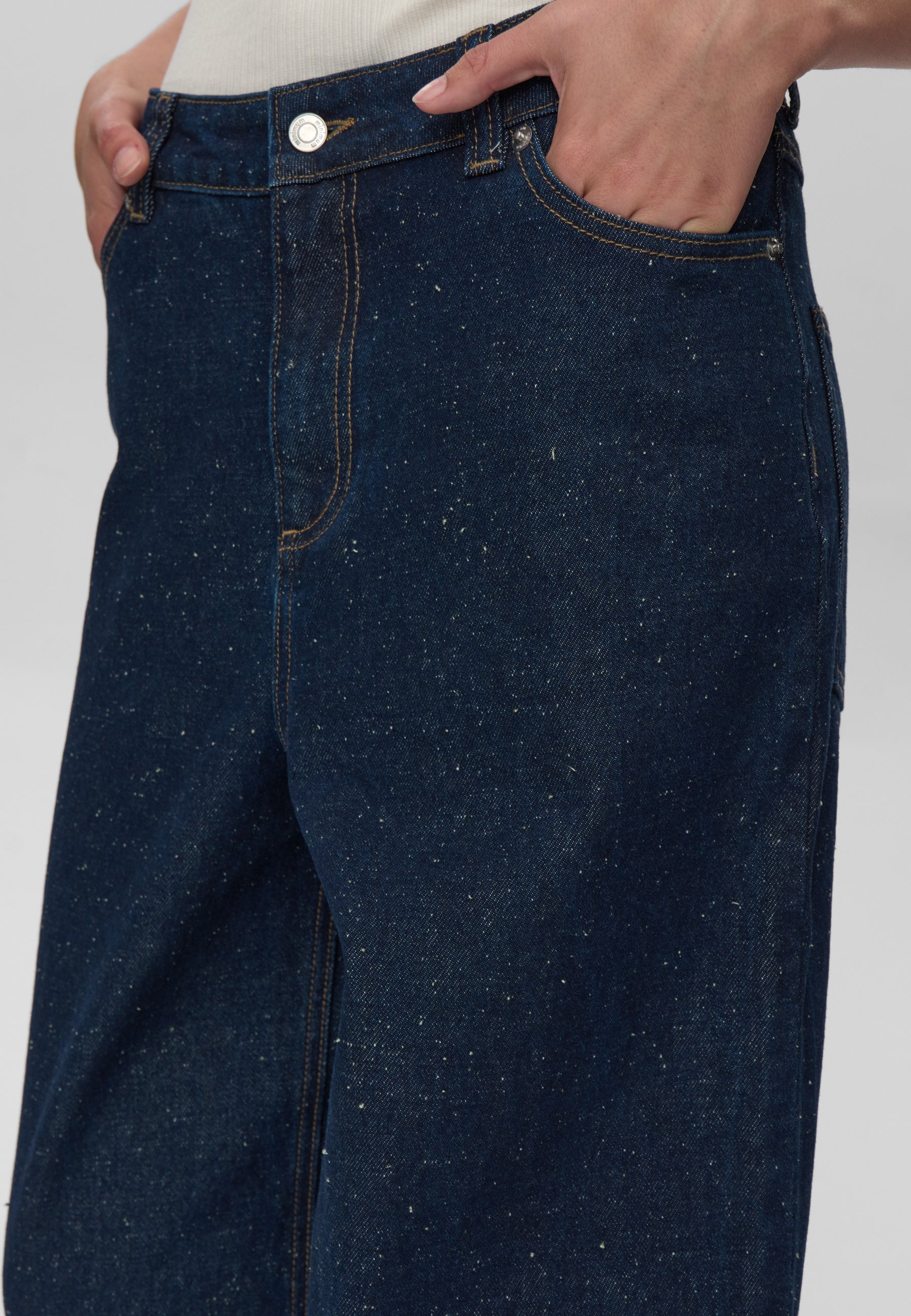 minimum female Maria HW ankle jeans 4574 Tapered Jeans 3922 Sky Captain