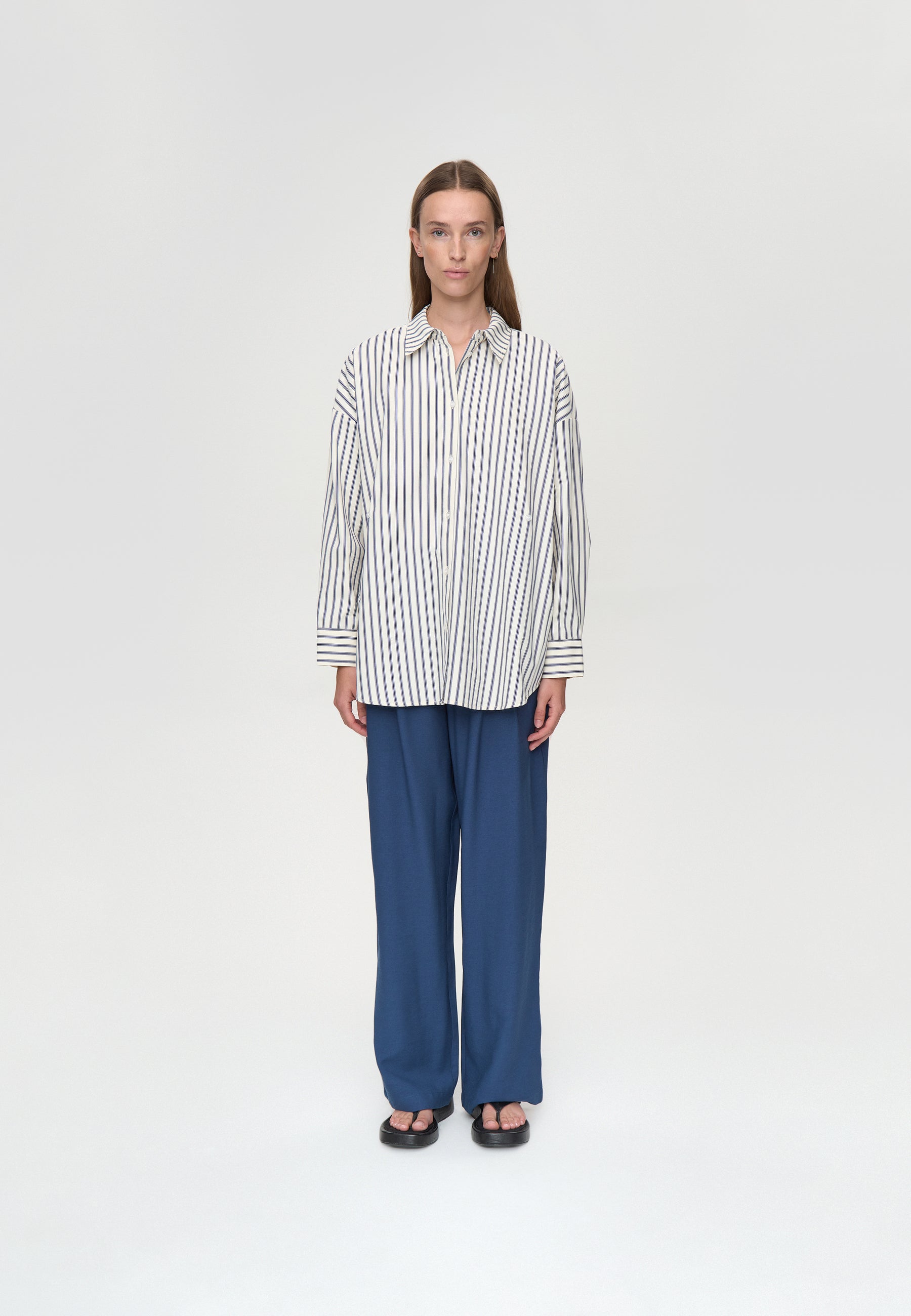 Marley shirt 4566 Long Sleeved Shirt - 3922 Sky Captain