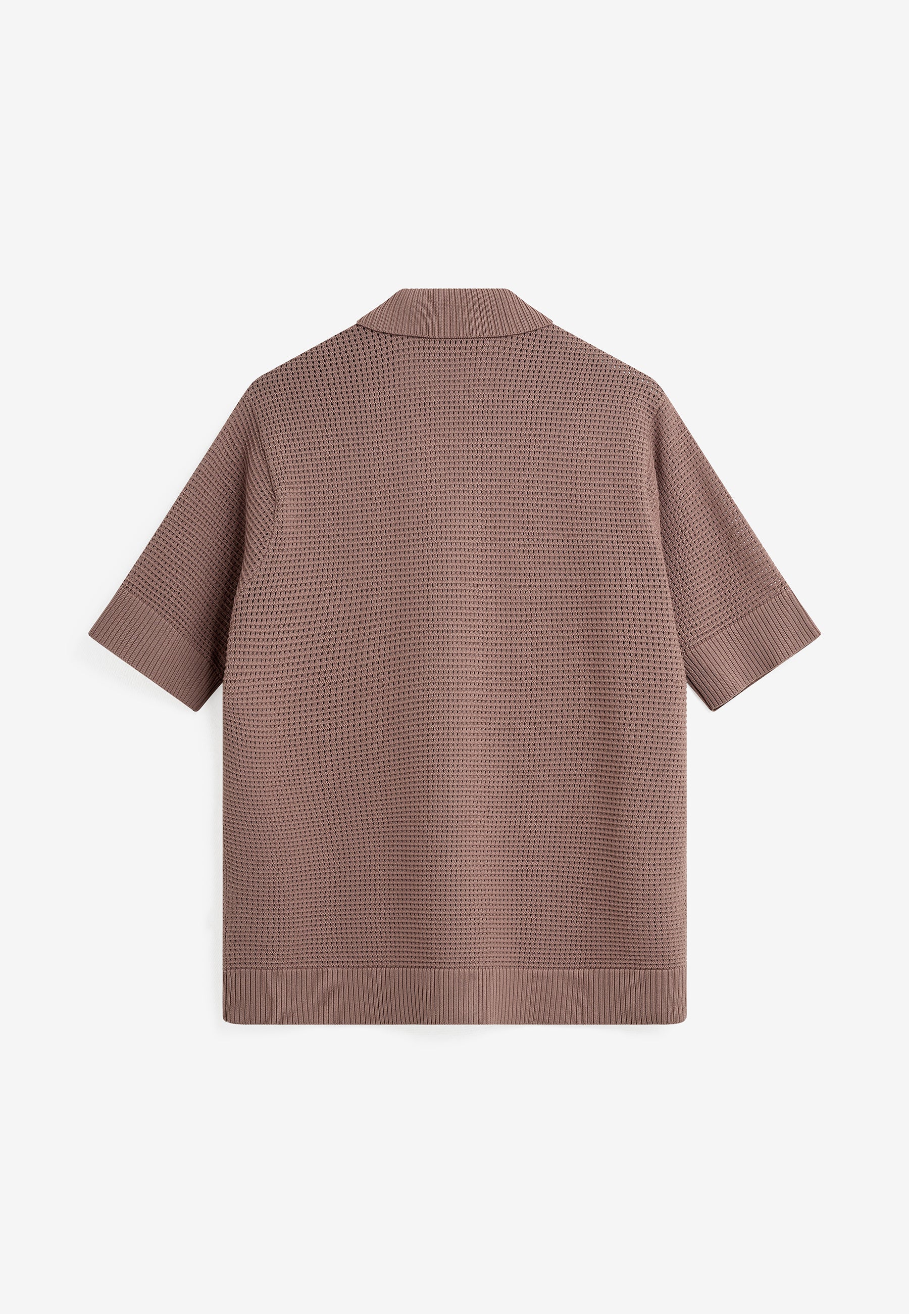 minimum male Mason crochet polo shirt 4177 Polo 1510 Antler