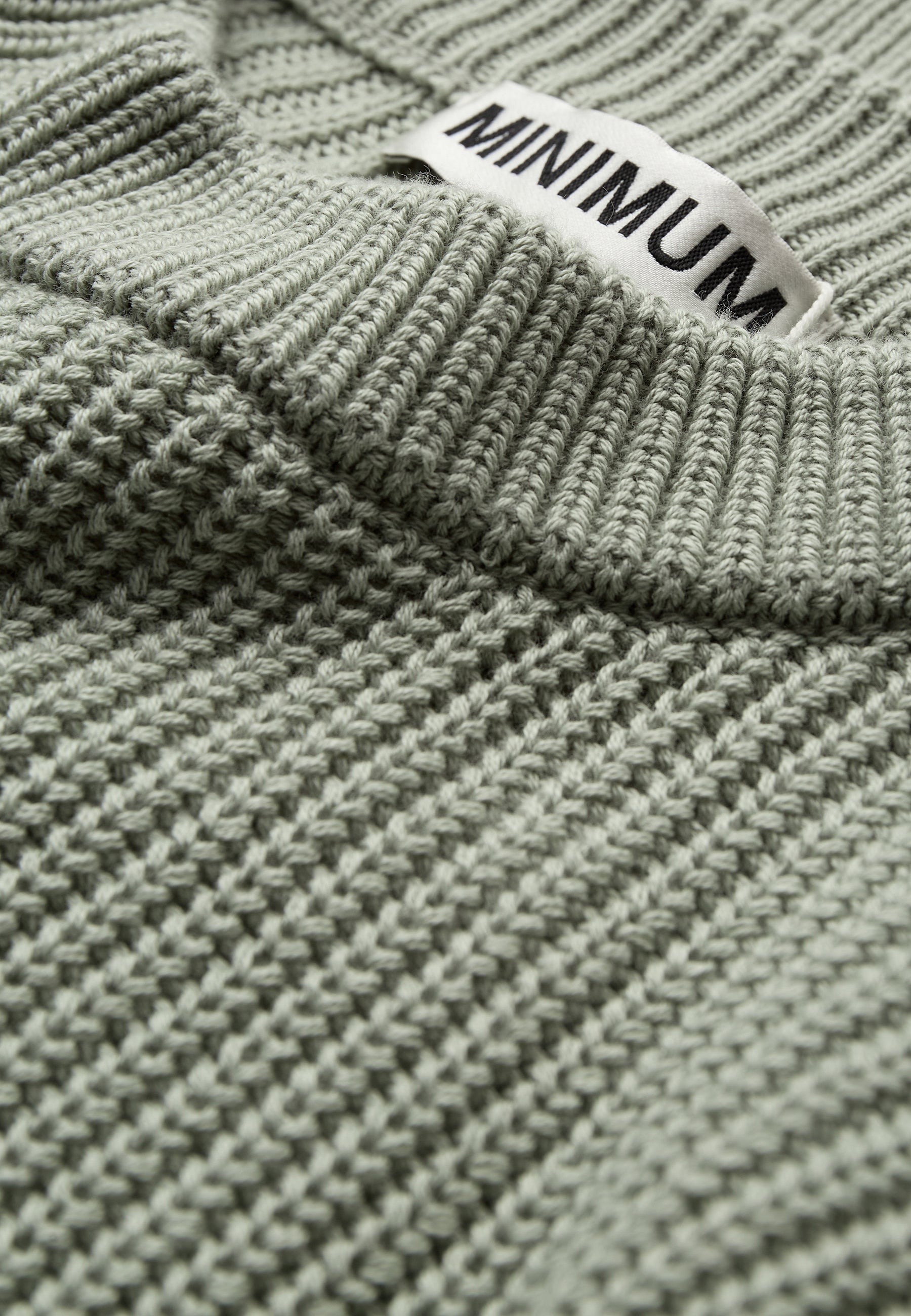 minimum female Mikala jumper G006 GOTS Jumper 0110 Desert Sage