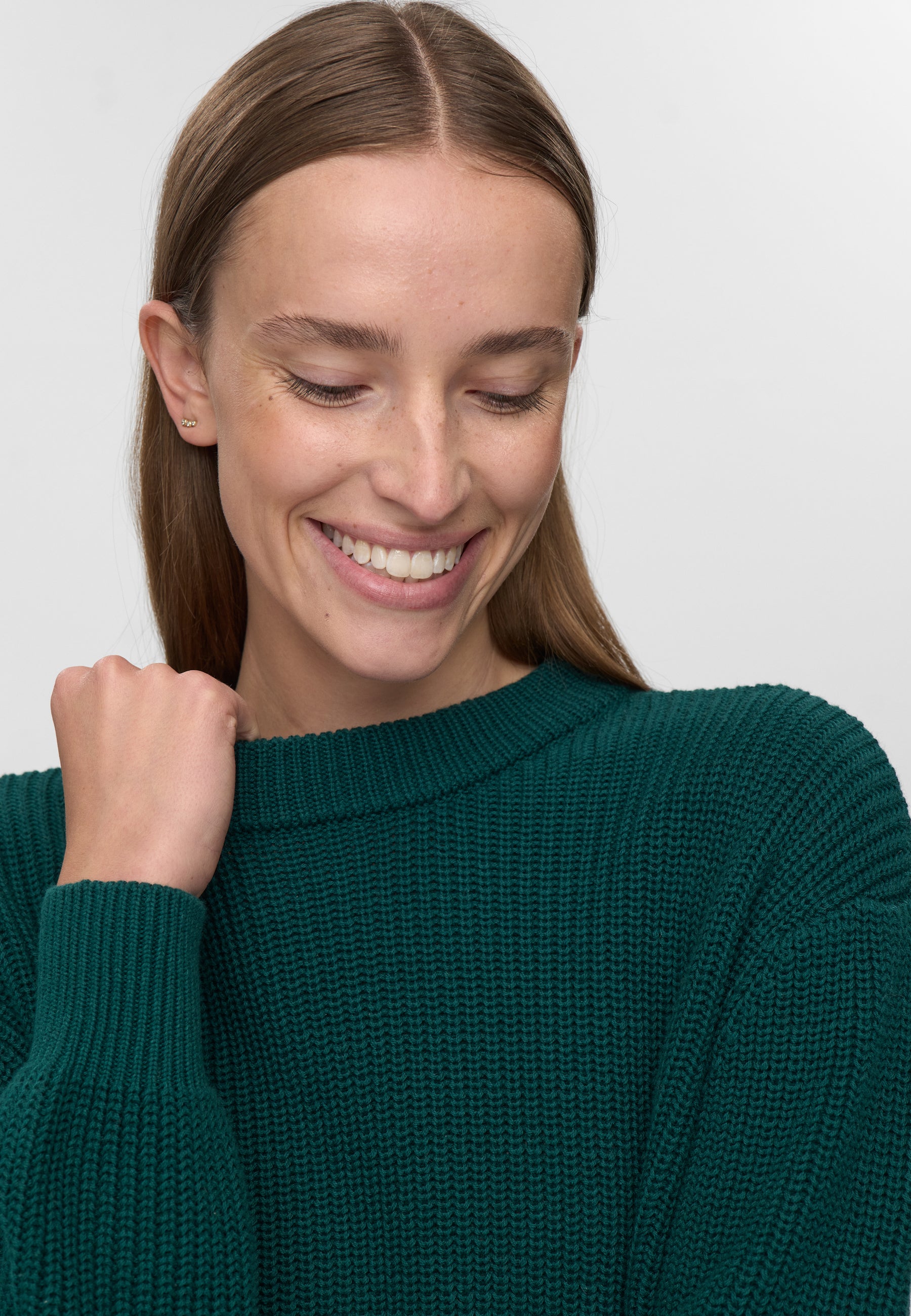 minimum female Mikala jumper G006 GOTS Jumper 5220 Botanical garden