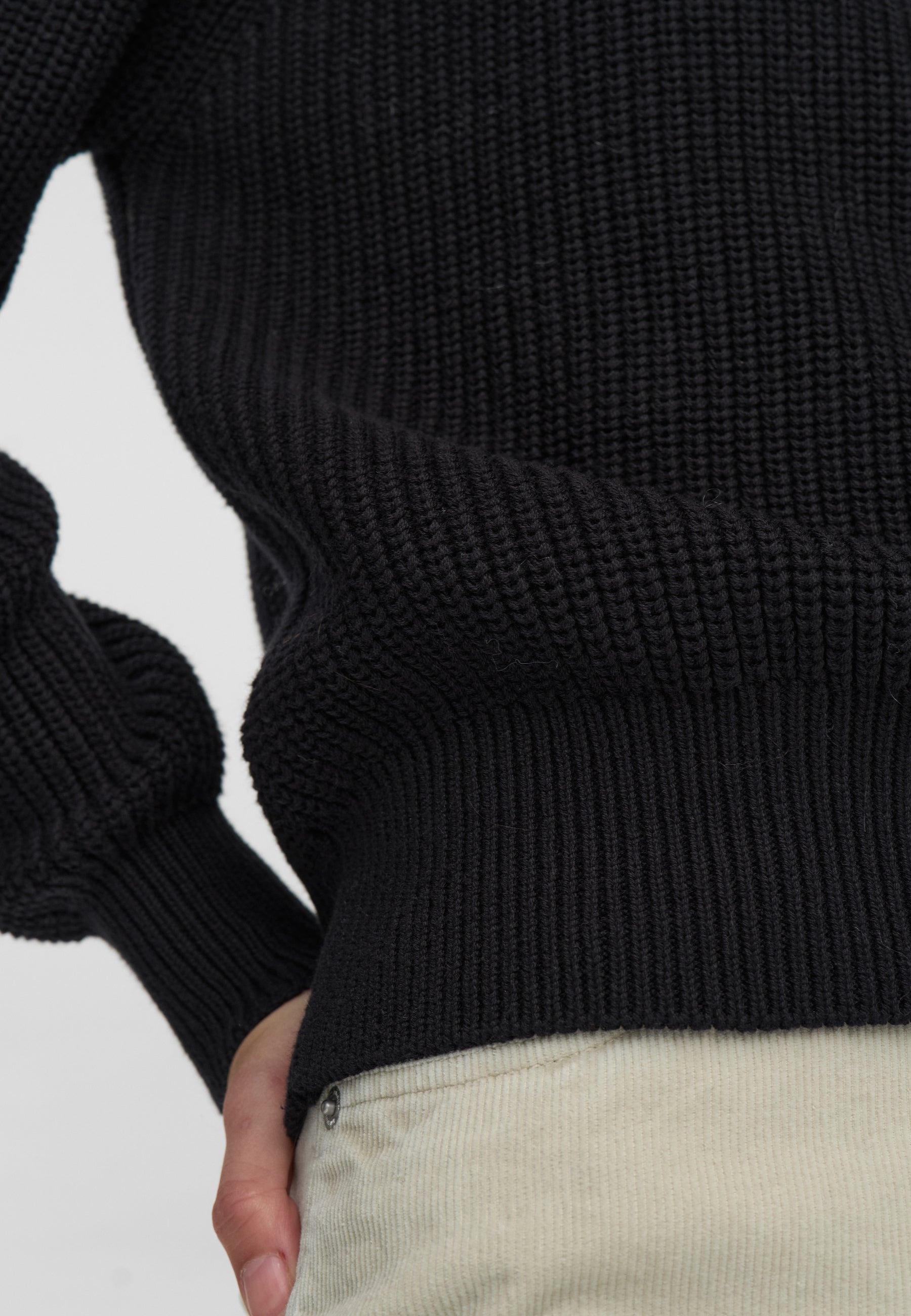 minimum female Mikala jumper G006 GOTS Jumper 999 Black