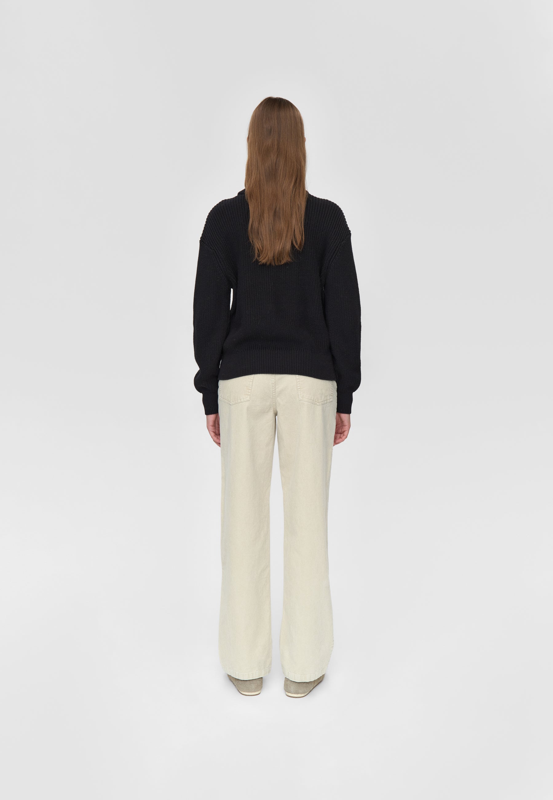 minimum female Mikala jumper G006 GOTS Jumper 999 Black