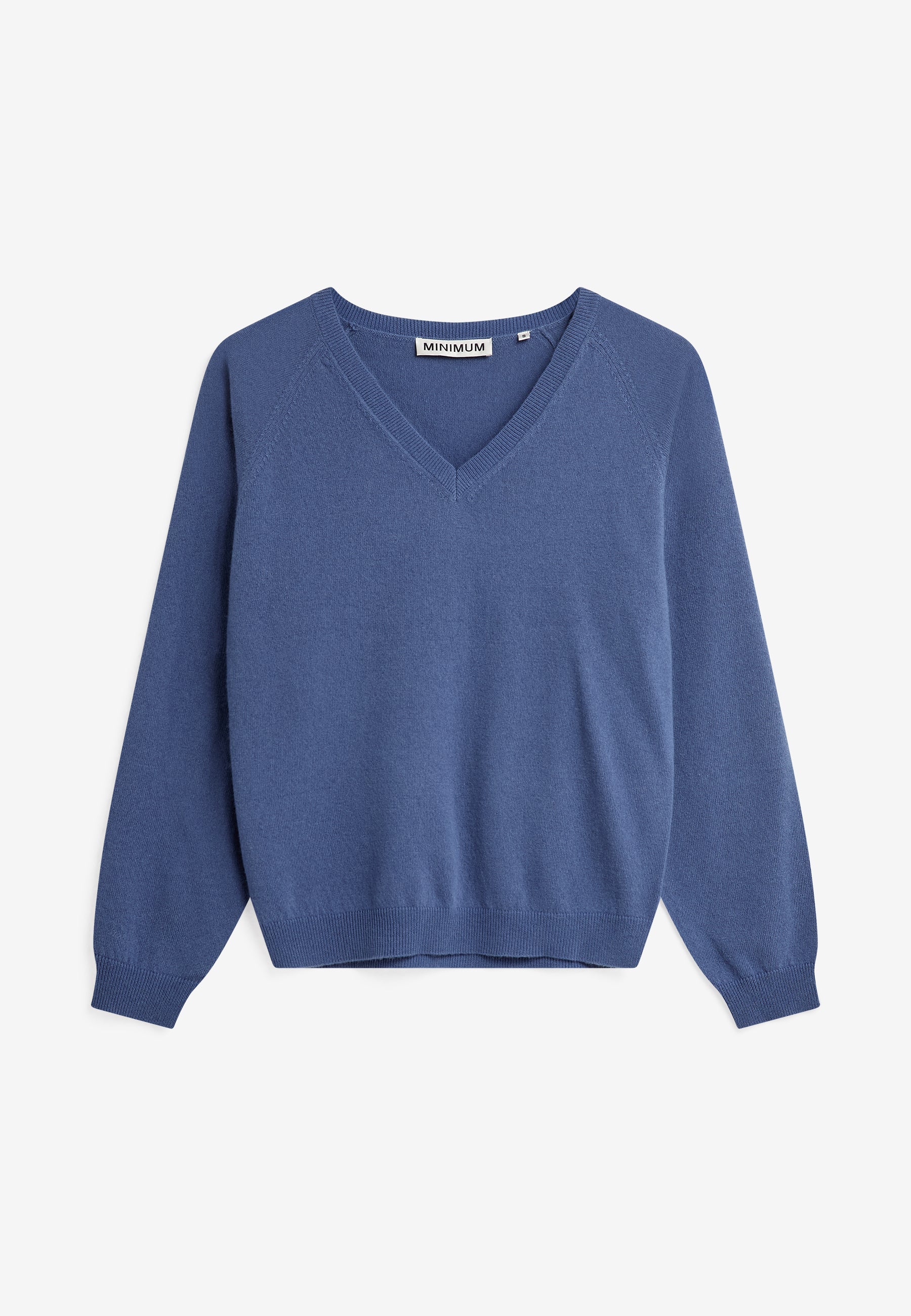 minimum female Minna v-n jumper 3801 Jumper 3929 Blue Horizon