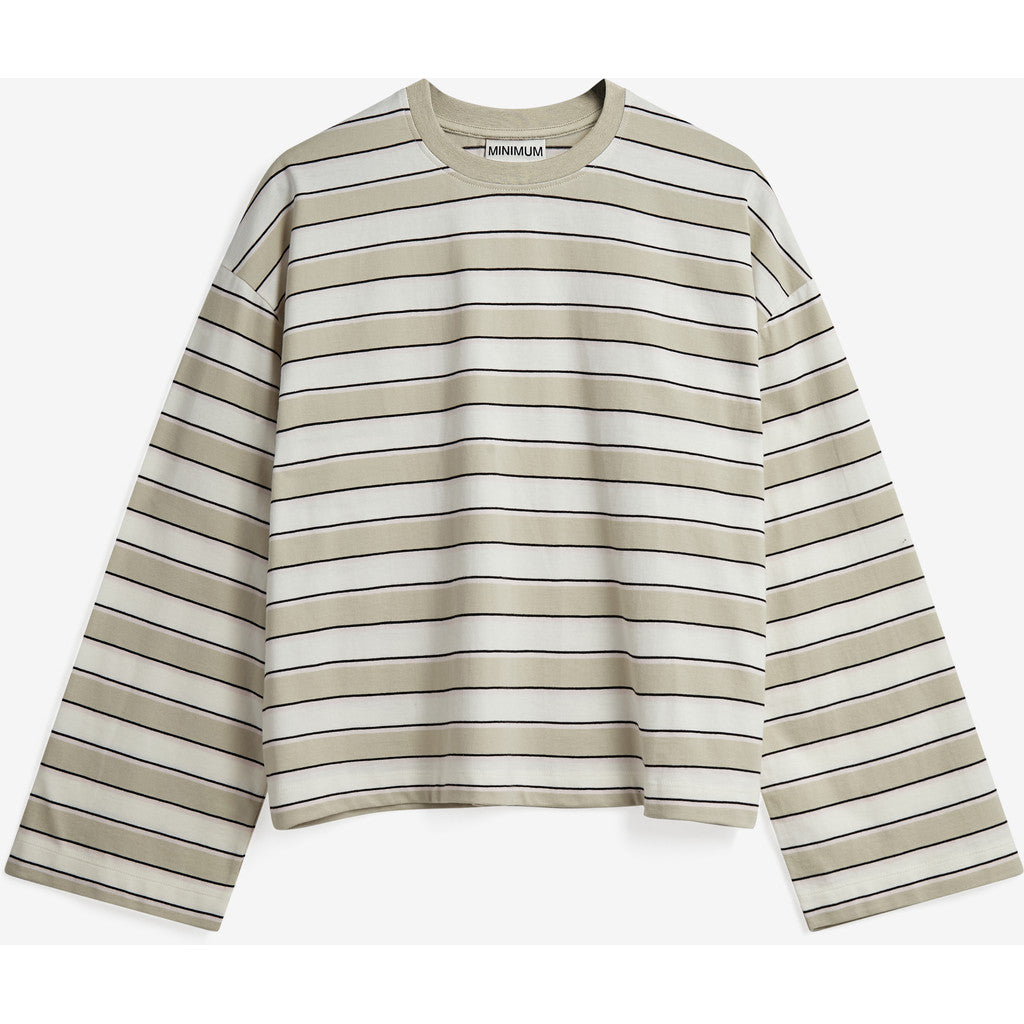 Mirabelle ls t-shirt G034 GOTS Short Sleeved T-shirt - 0909 Fossil