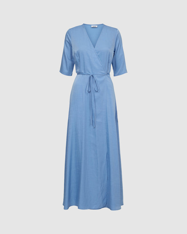 minimum female Miraly 2878 Dress Midi Dress 3930 Vista Blue
